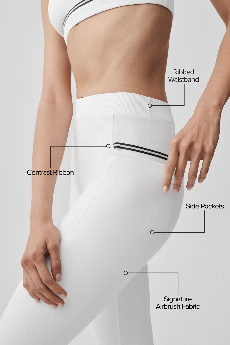 Alo Airbrush High-Waist Fast Track Legging