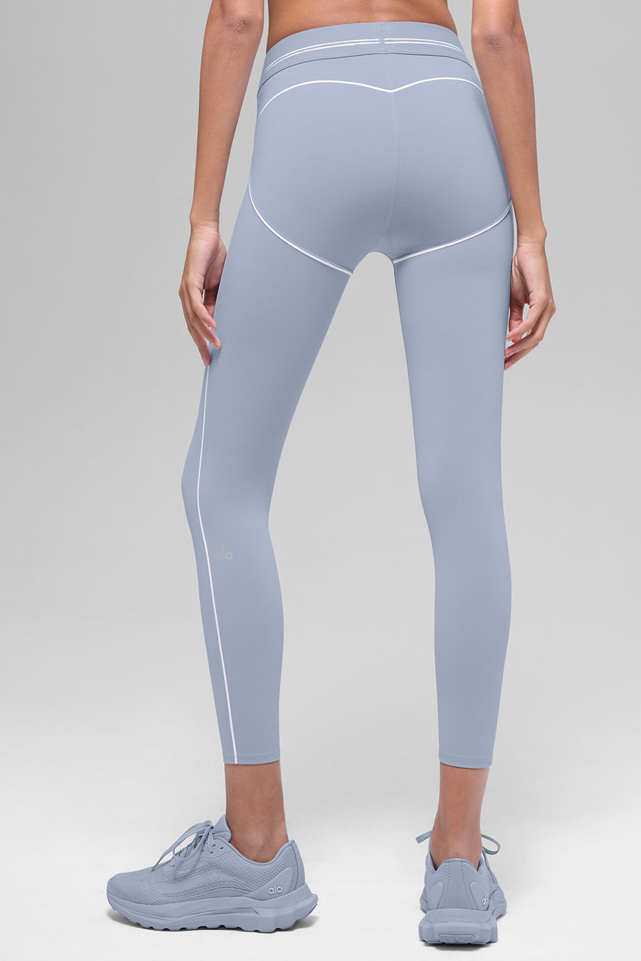 Alo Airbrush High-Waist 7/8 Heart Throb Legging