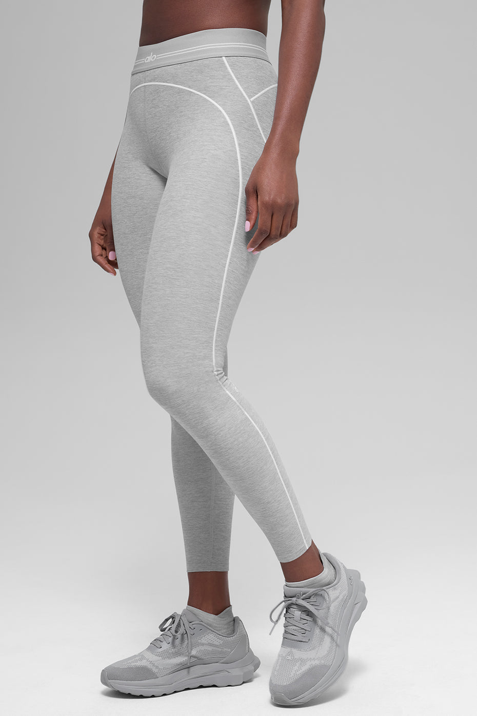 Alo 7/8 High-Waist Alosoft Heart Throb Legging