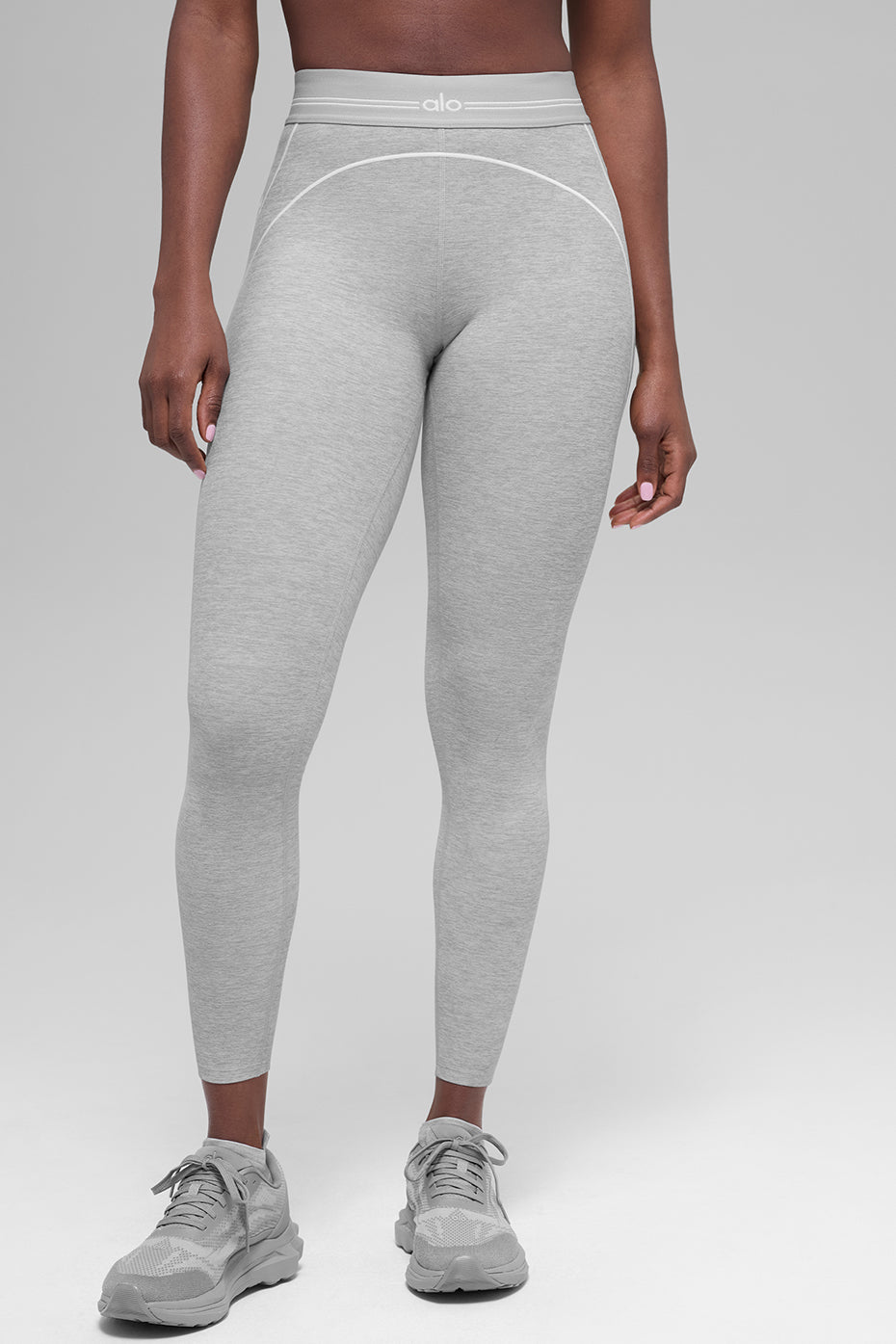 Alo 7/8 High-Waist Alosoft Heart Throb Legging