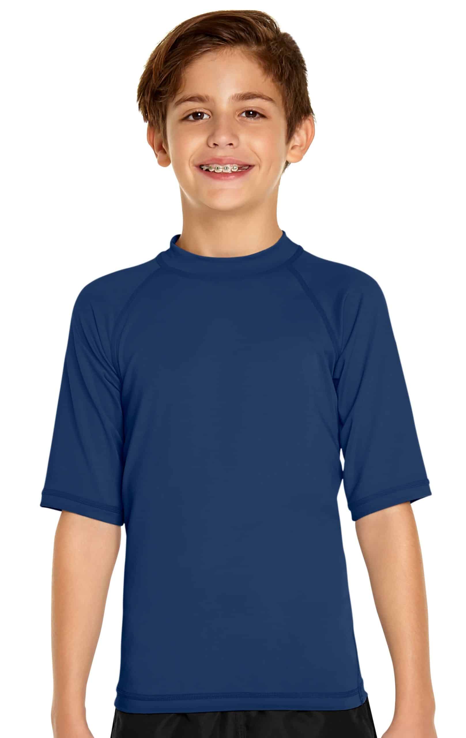 WetEffect Boy’s Short Sleeve Rash Guard