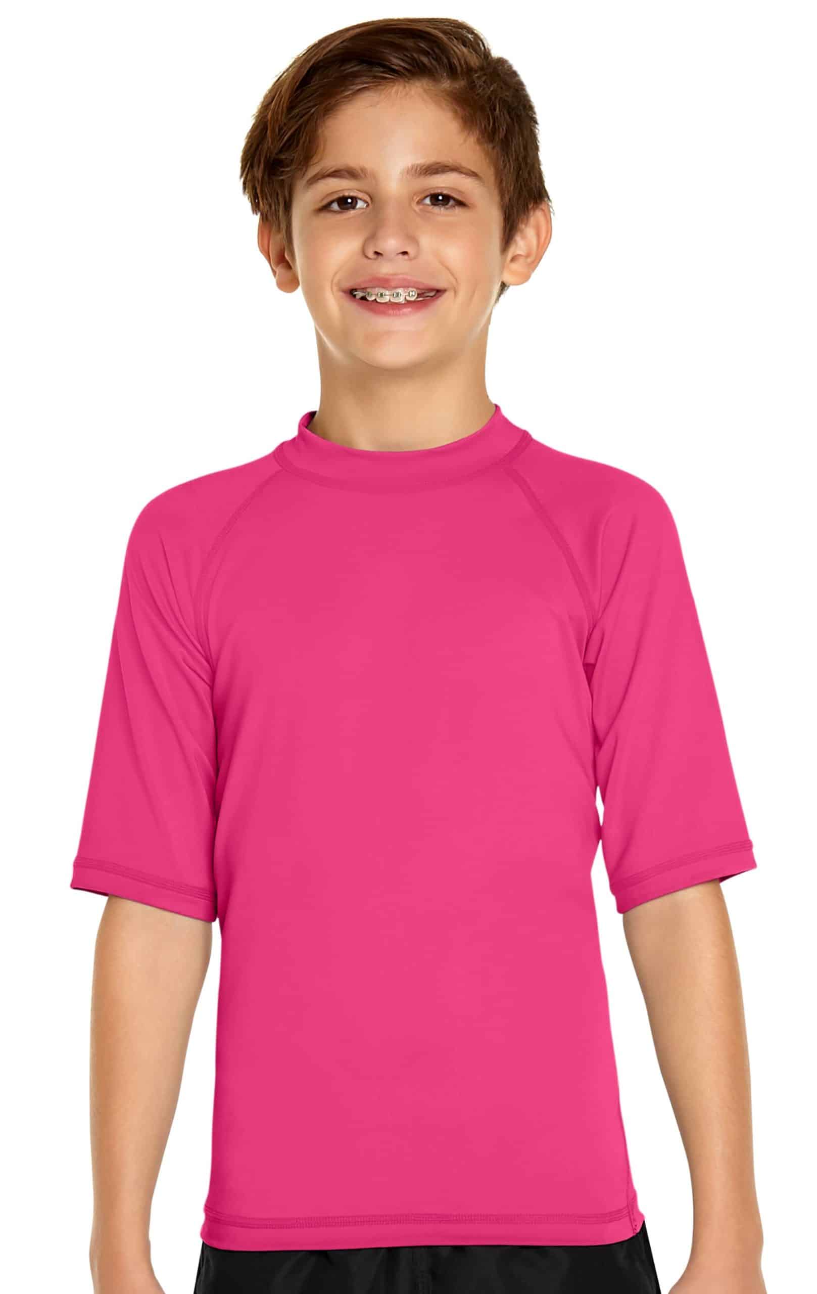 WetEffect Boy’s Short Sleeve Rash Guard