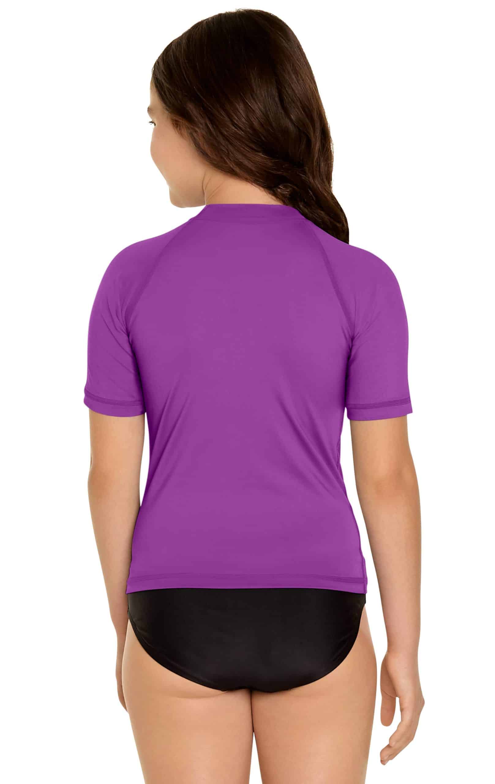 WetEffect Girl’s Short Sleeve Rash Guard