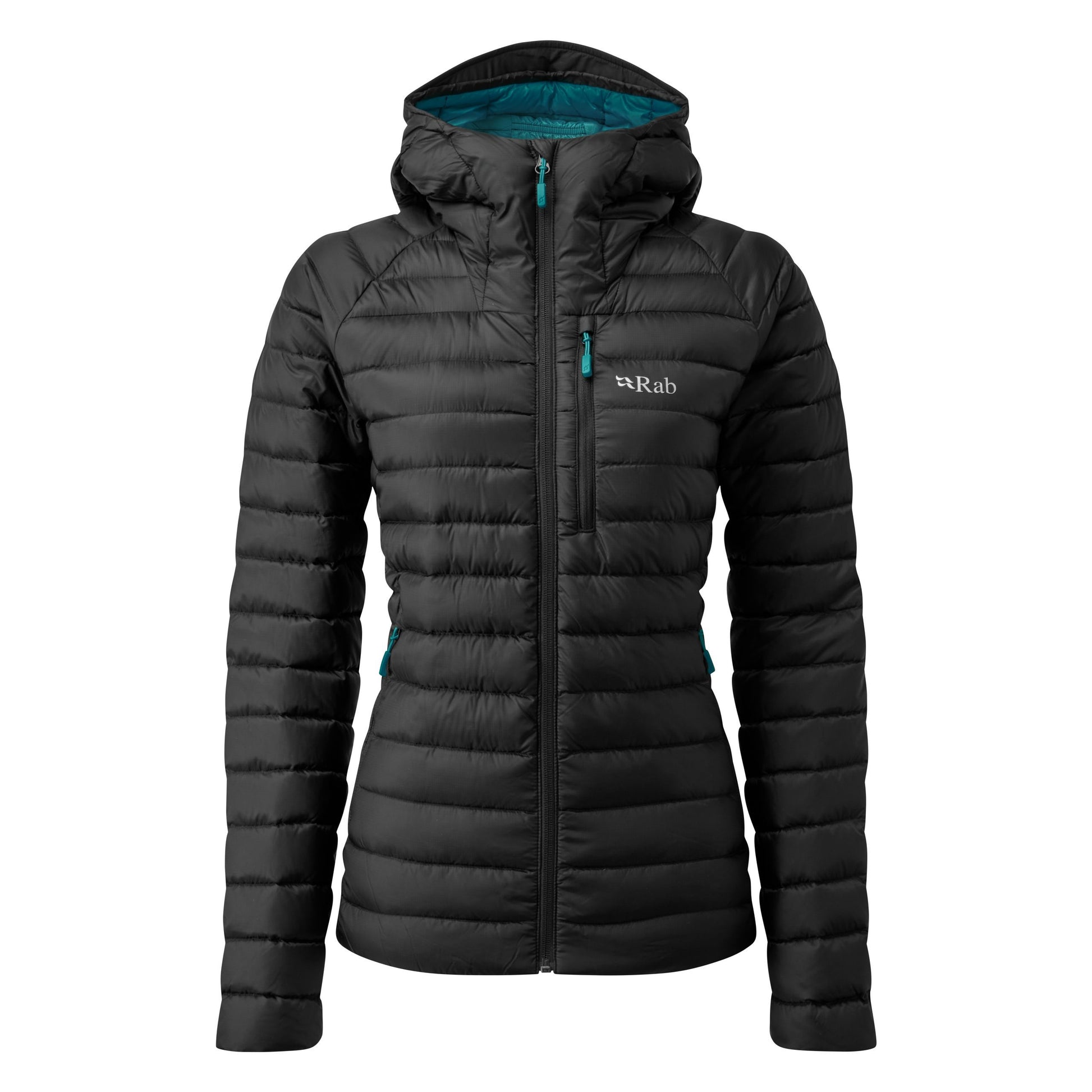 Rab Women's Microlight Alpine Jacket - Black - Size 18