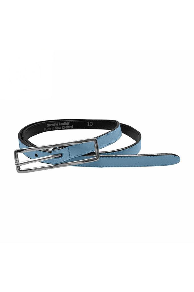 VMG Clothing Women's Slim Leather Belt