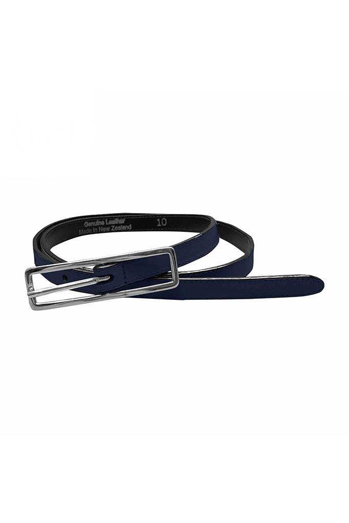 VMG Clothing Women's Slim Leather Belt