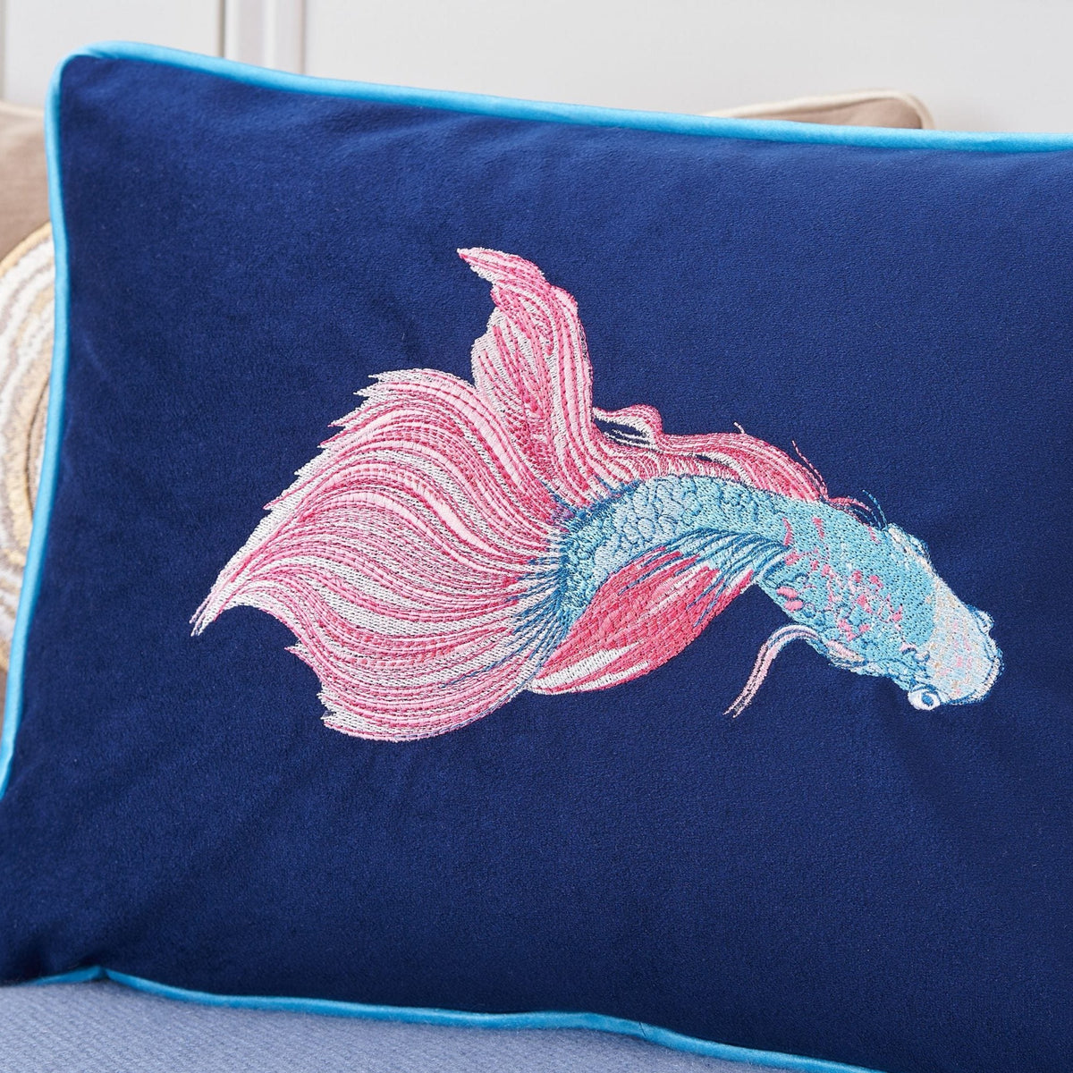 Heirlooms Betta Fish Decorative Cushion