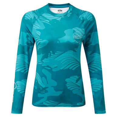 Gill Women's Tec Long Sleeve Top in Camo