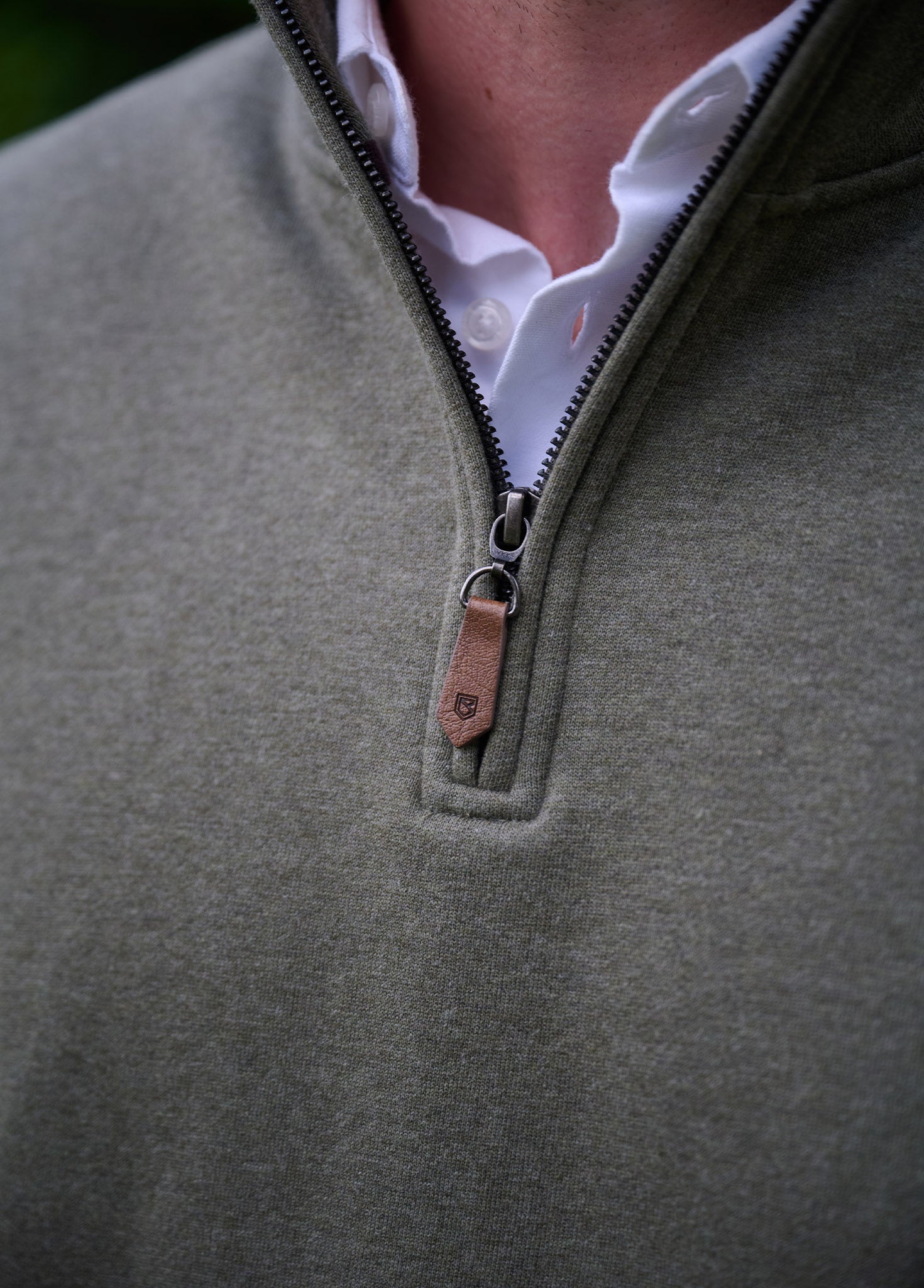 Dubarry Boyce Men’s Zip Neck Sweater