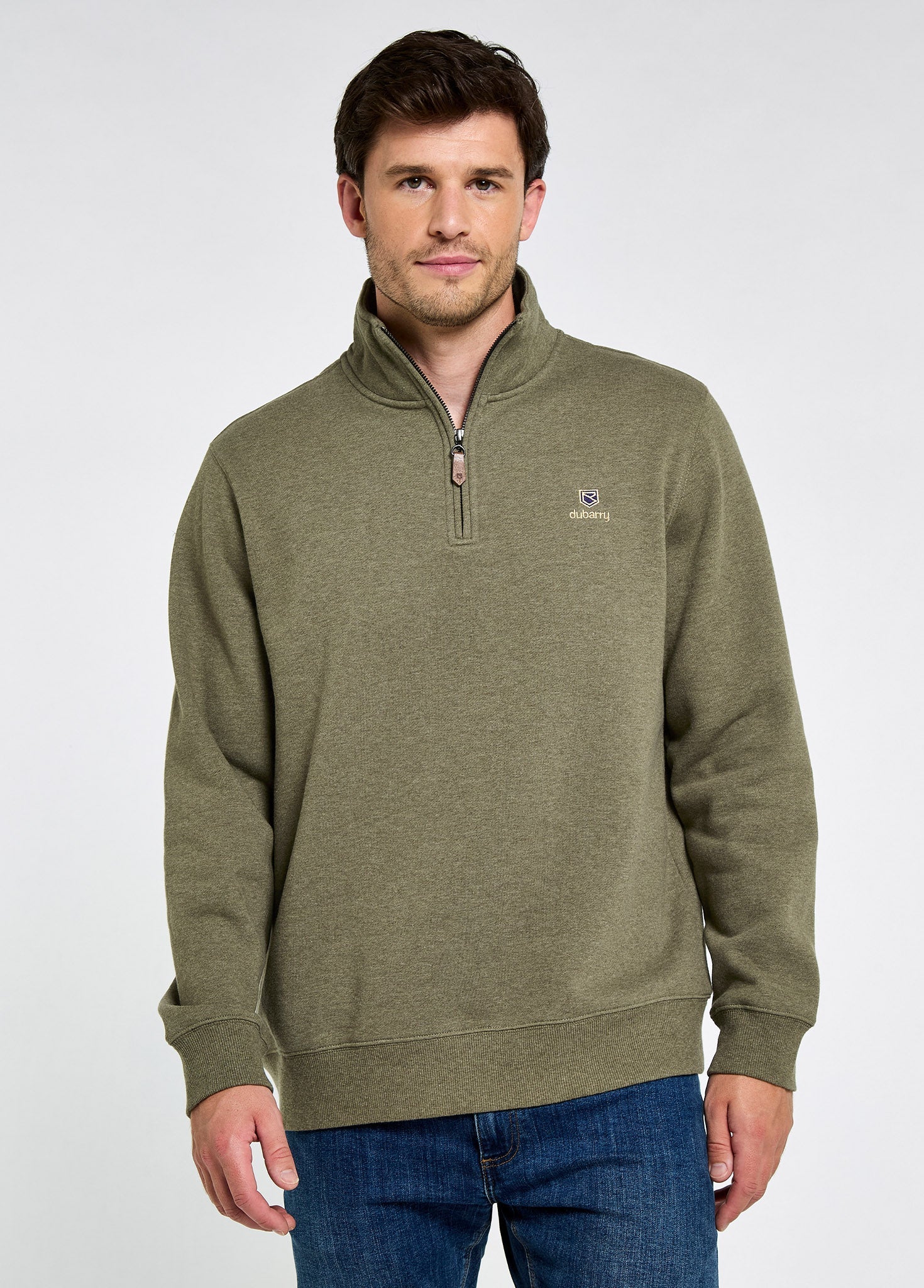 Dubarry Boyce Men’s Zip Neck Sweater