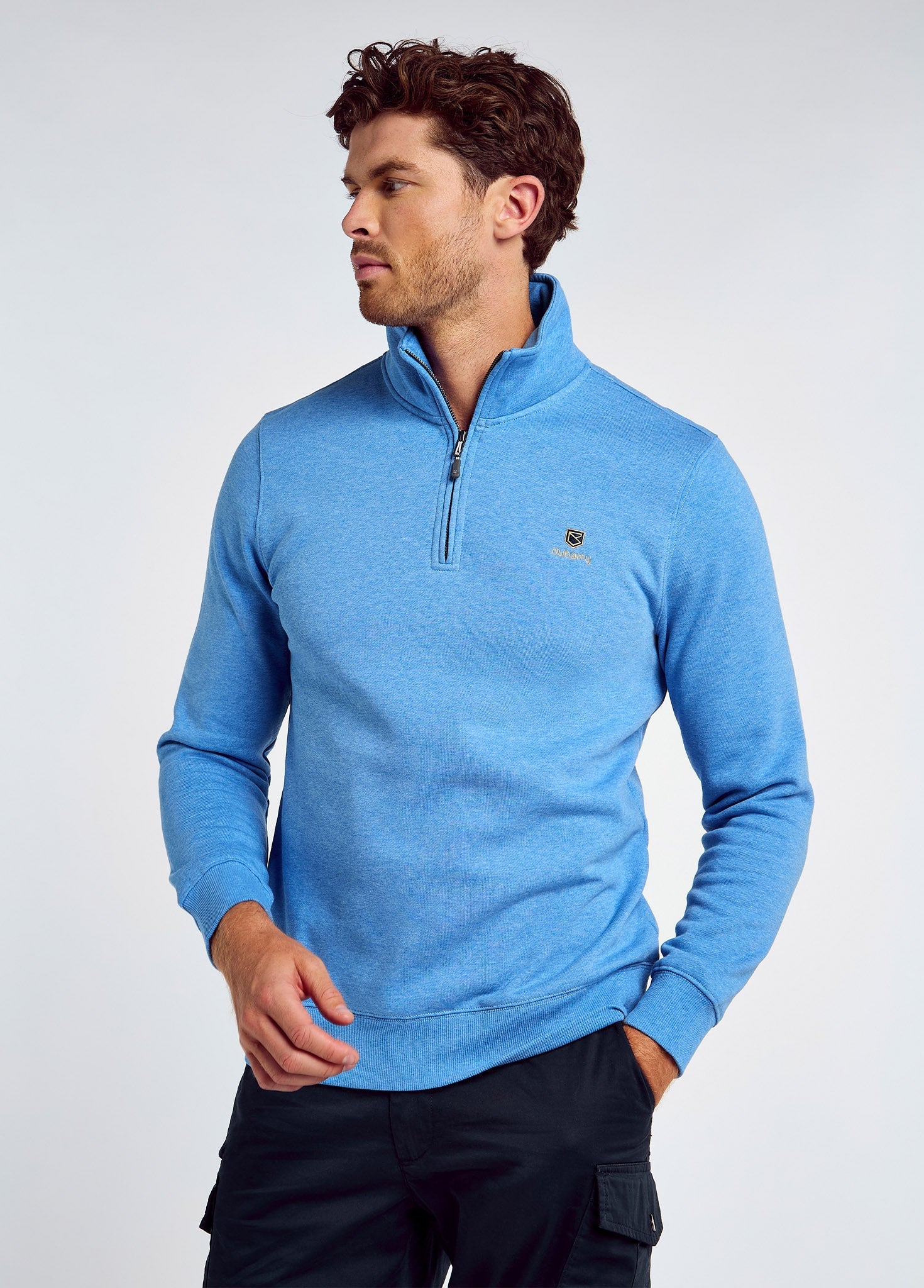Dubarry Boyce Men’s Zip Neck Sweater