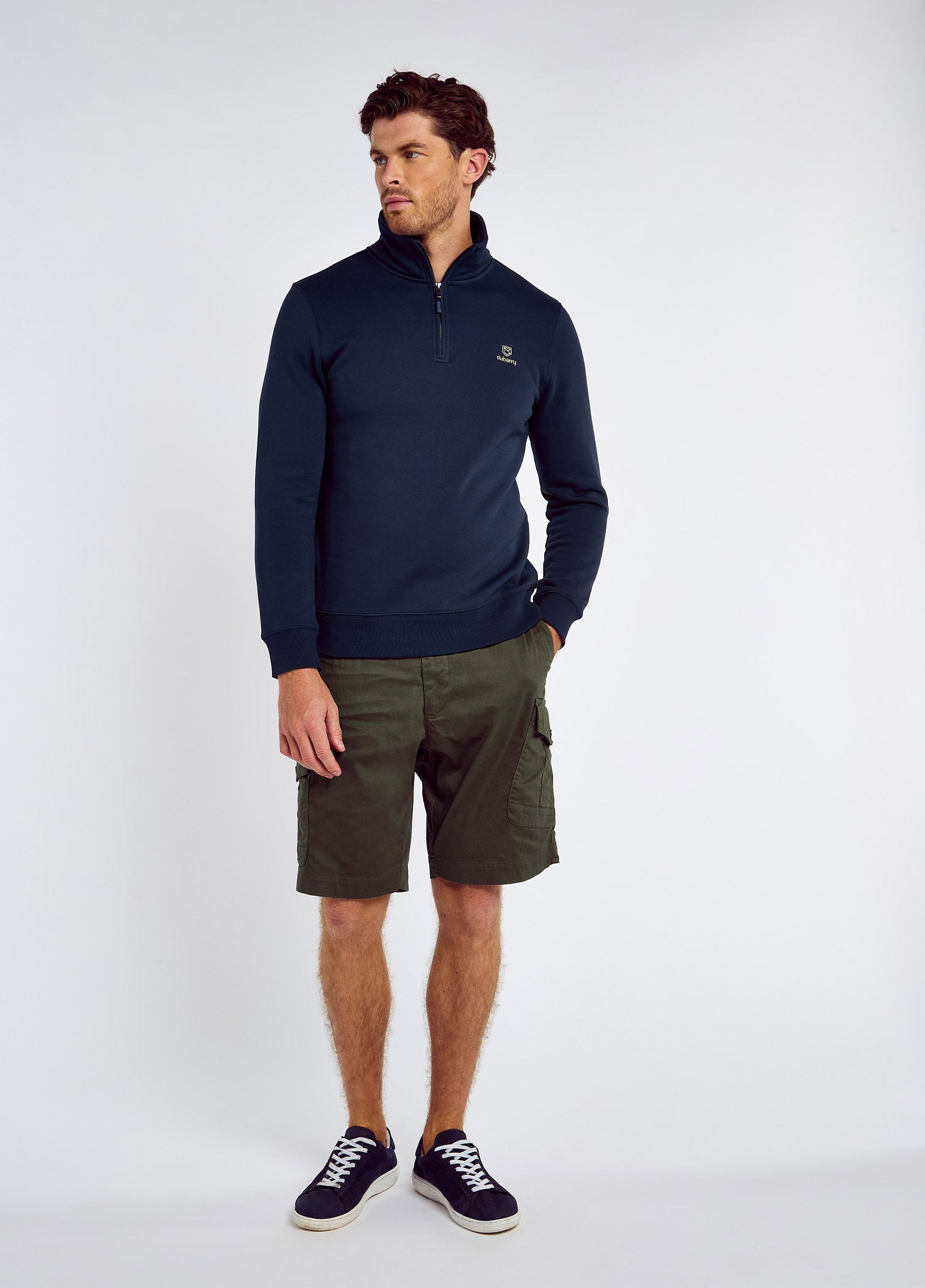Dubarry Boyce Men’s Zip Neck Sweater