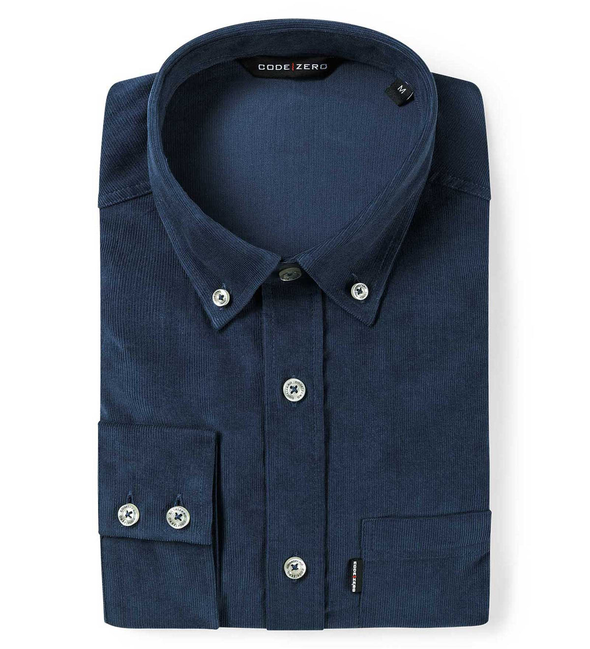Code Zero Corduroy Shirt Men Rib