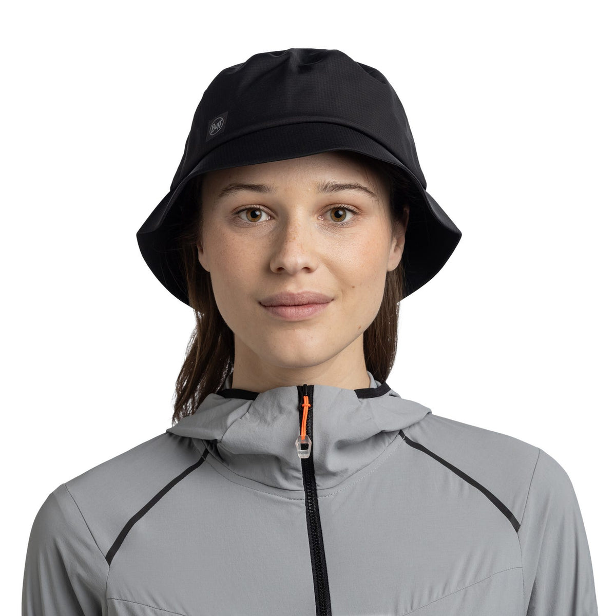 Buff Rain Bucket Hat Solid