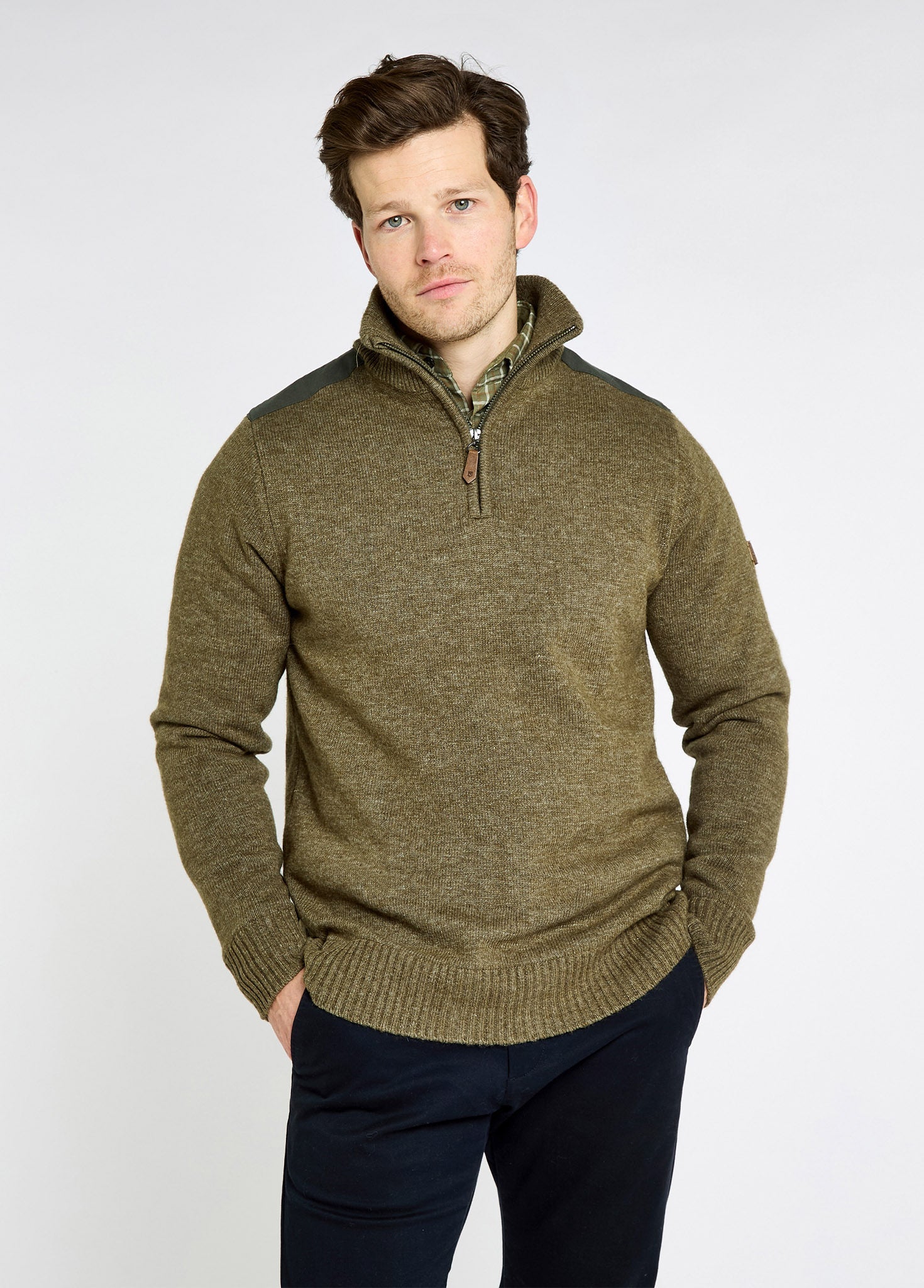 Dubarry Doherty Men’s zip neck sweater