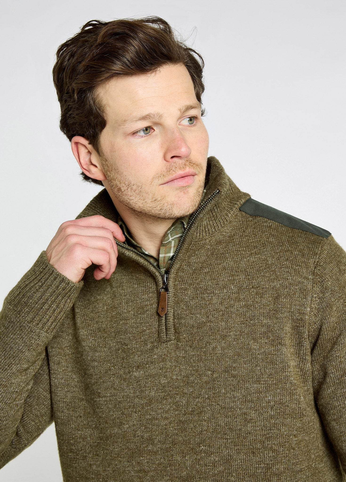 Dubarry Doherty Men’s zip neck sweater