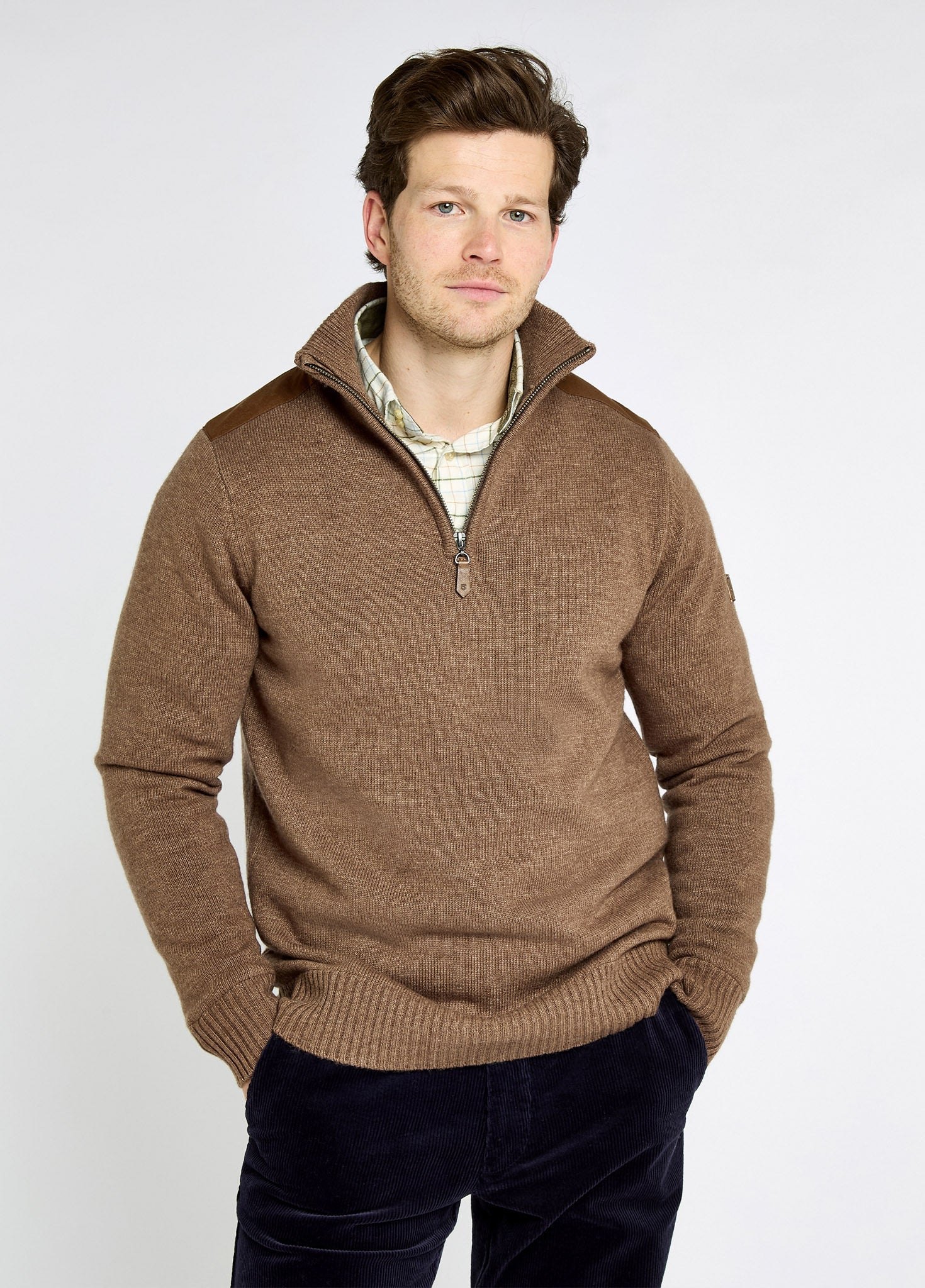 Dubarry Doherty Men’s zip neck sweater