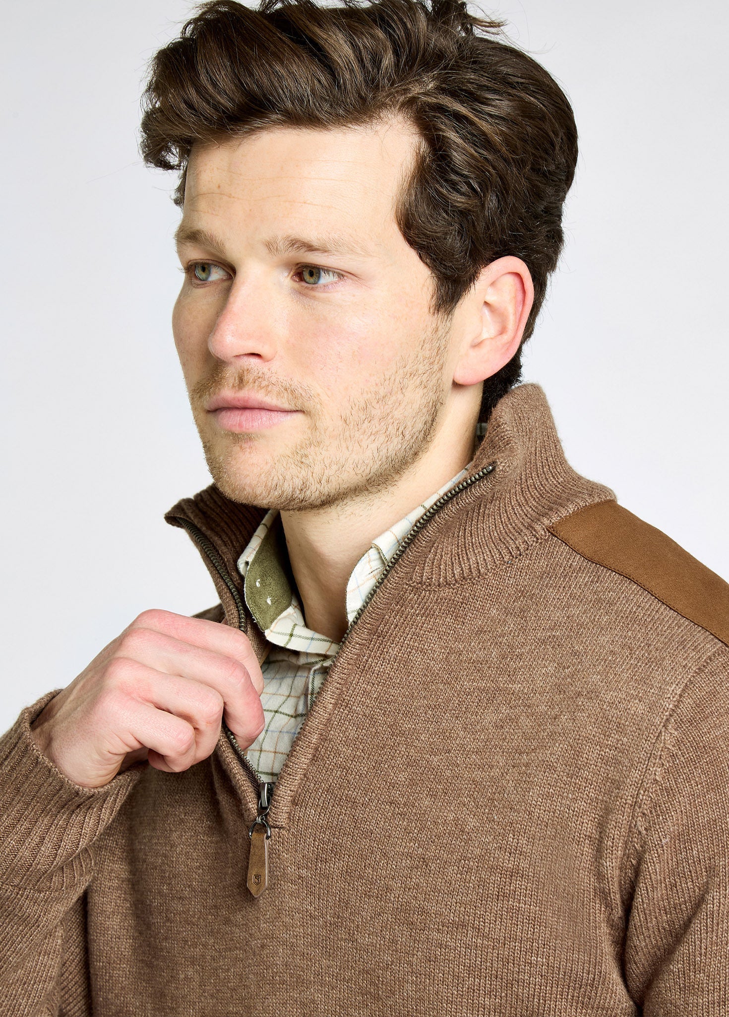 Dubarry Doherty Men’s zip neck sweater