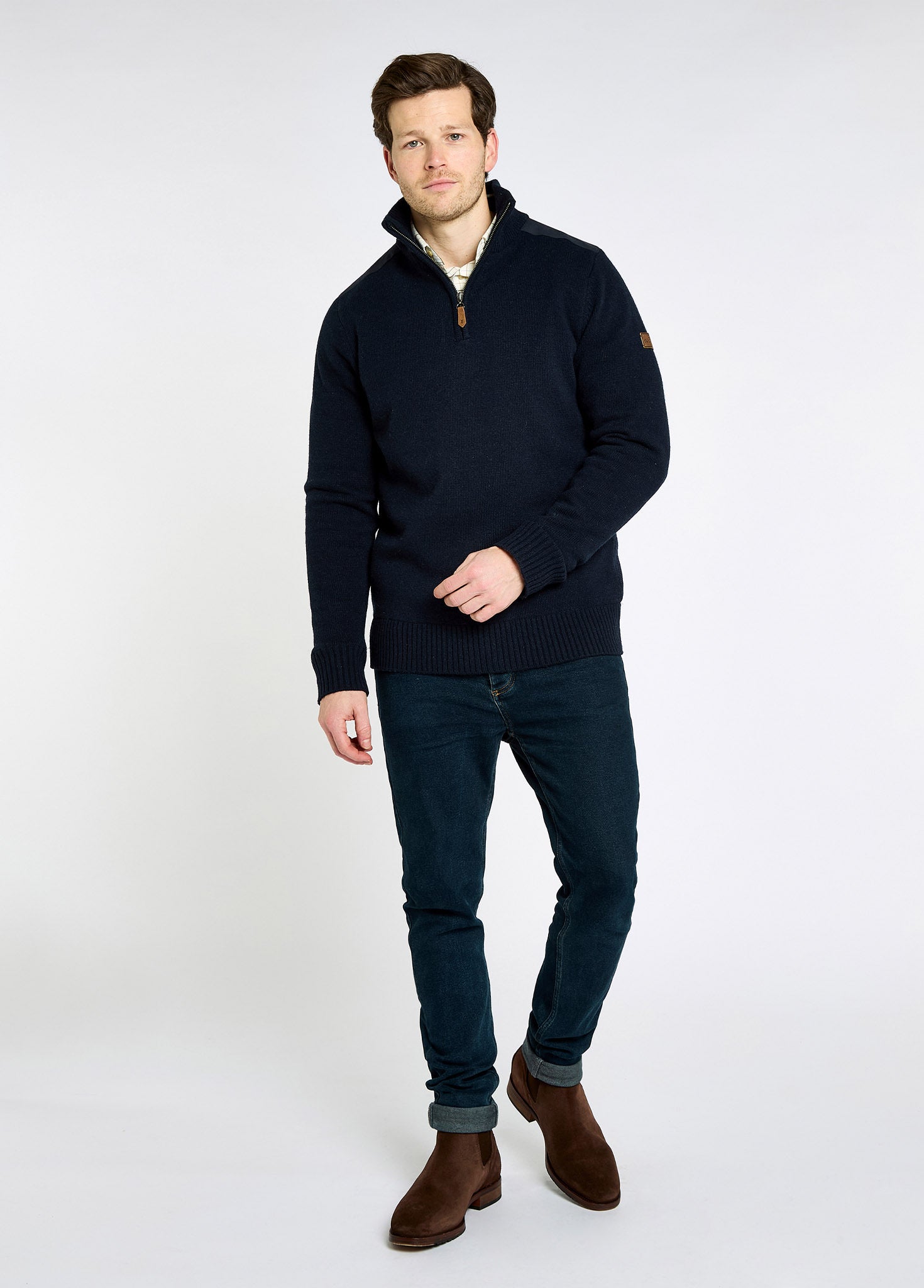 Dubarry Doherty Men’s zip neck sweater