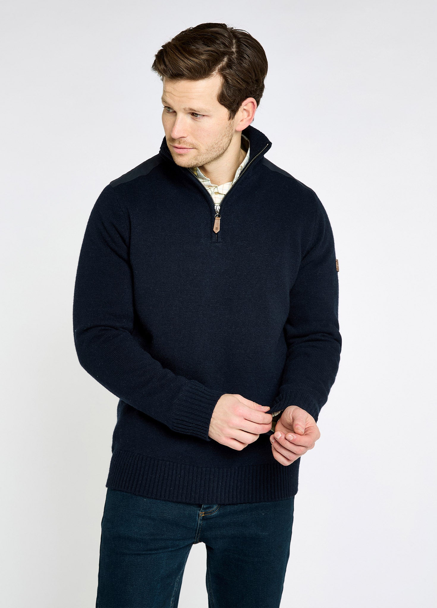 Dubarry Doherty Men’s zip neck sweater