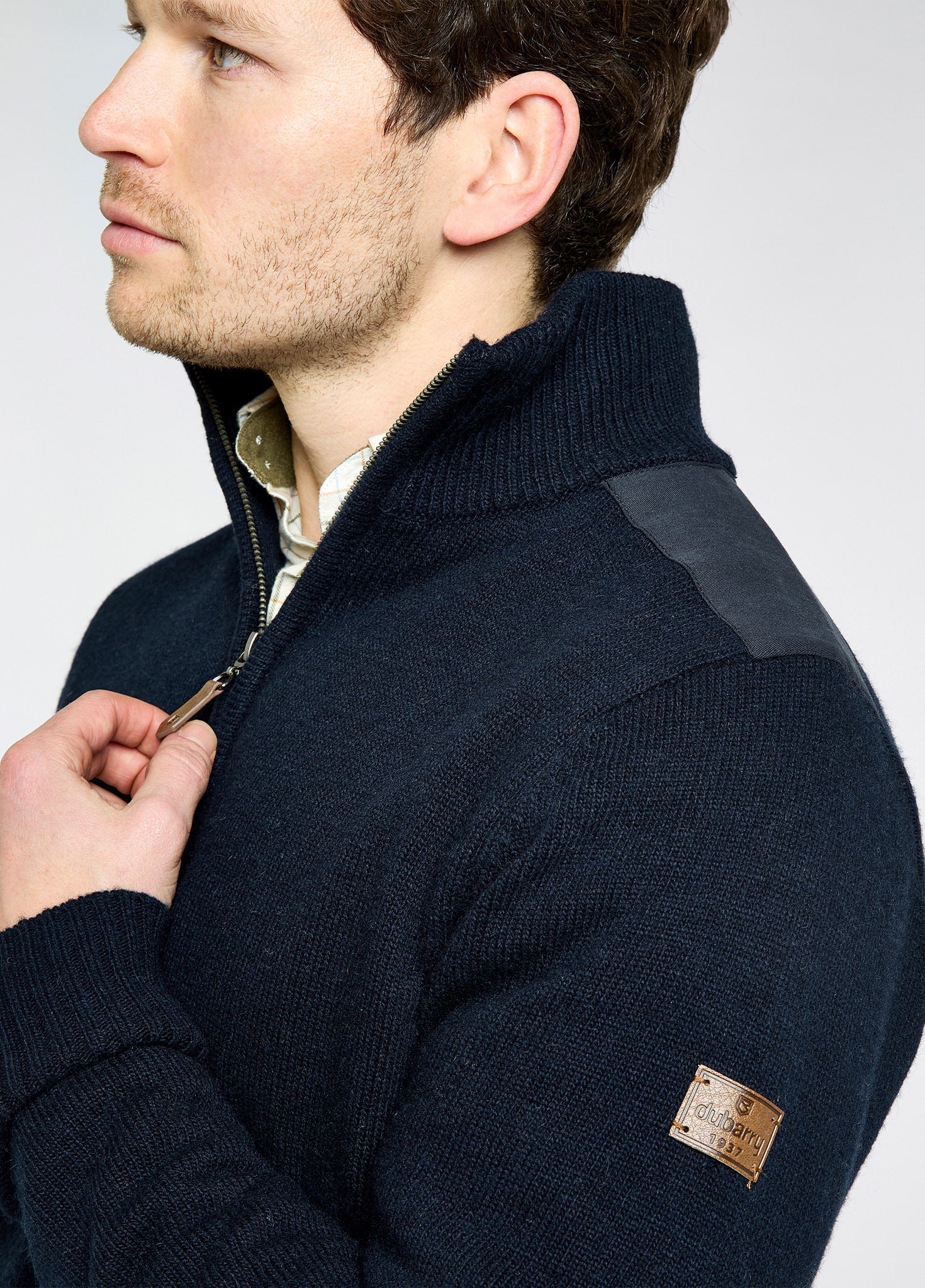 Dubarry Doherty Men’s zip neck sweater