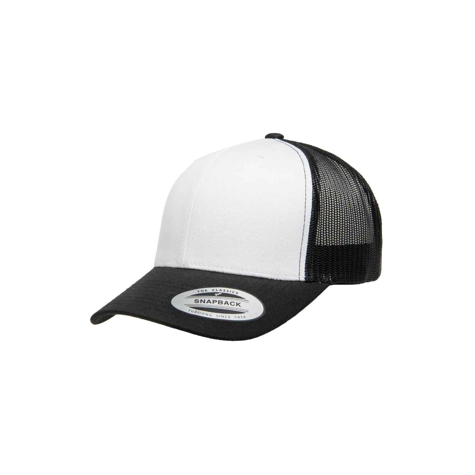 Flexfit YP Classics® retro trucker cap with white front panel