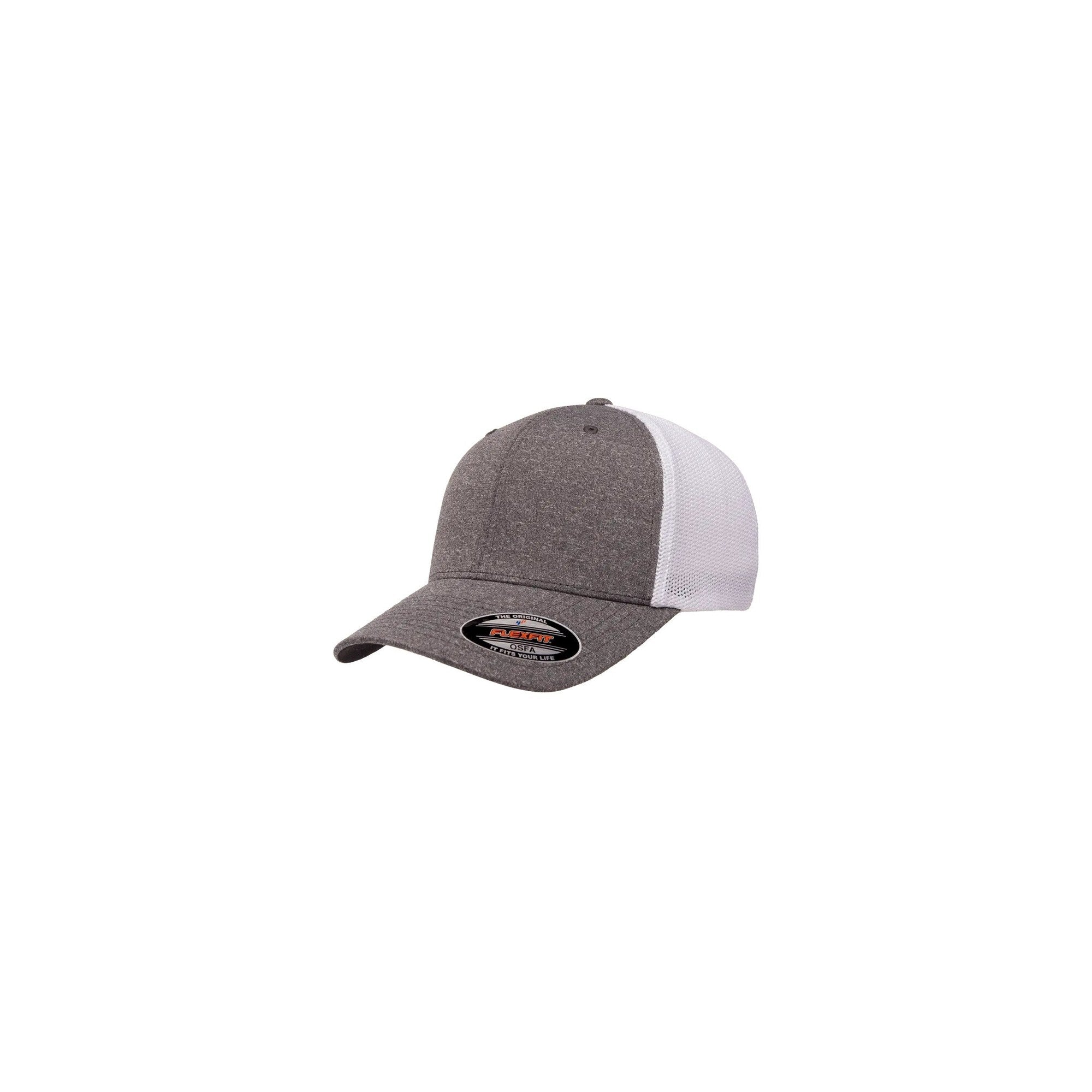 Flexfit® melange trucker cap