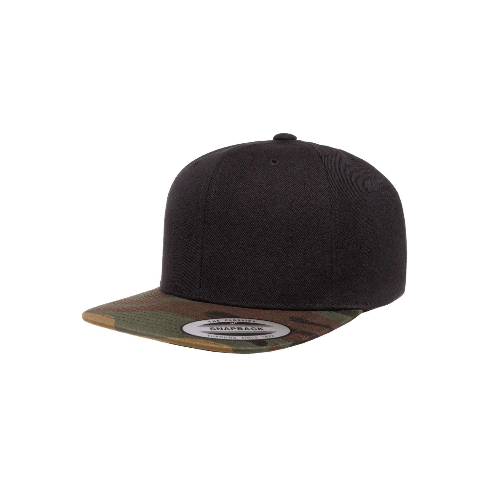 Flexfit YP Classics® premium snapback camo cap - 2-tone