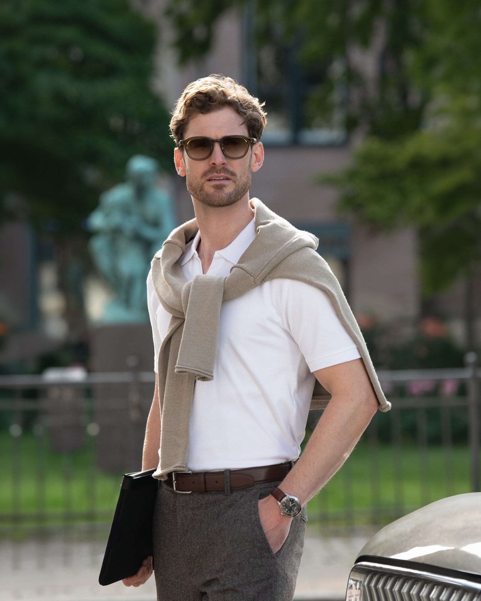 Nimbus Harvard V-Neck Men