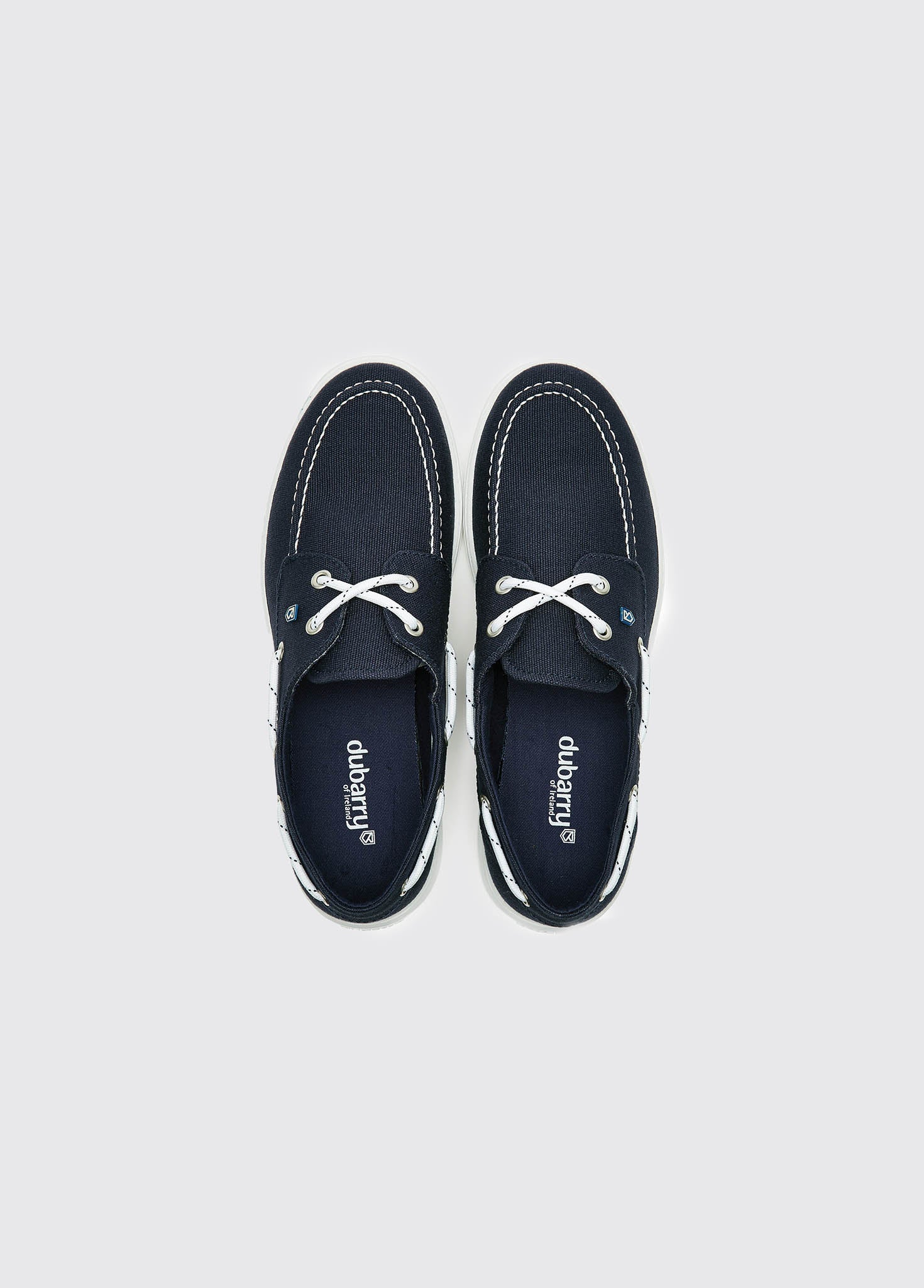 Dubarry Biarritz Canvas Deck Shoe