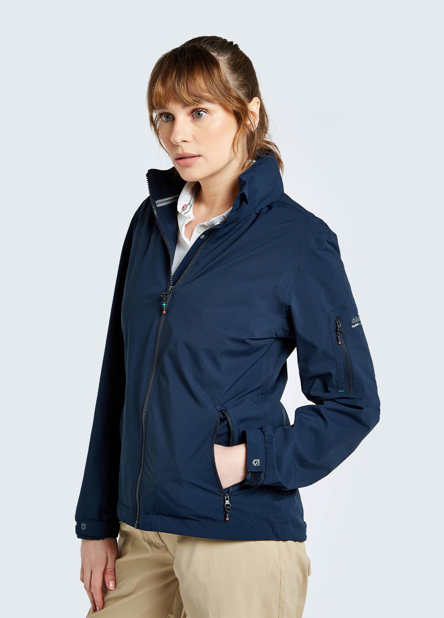 Dubarry Livorno Women's Fleece-lined Crew Jacket