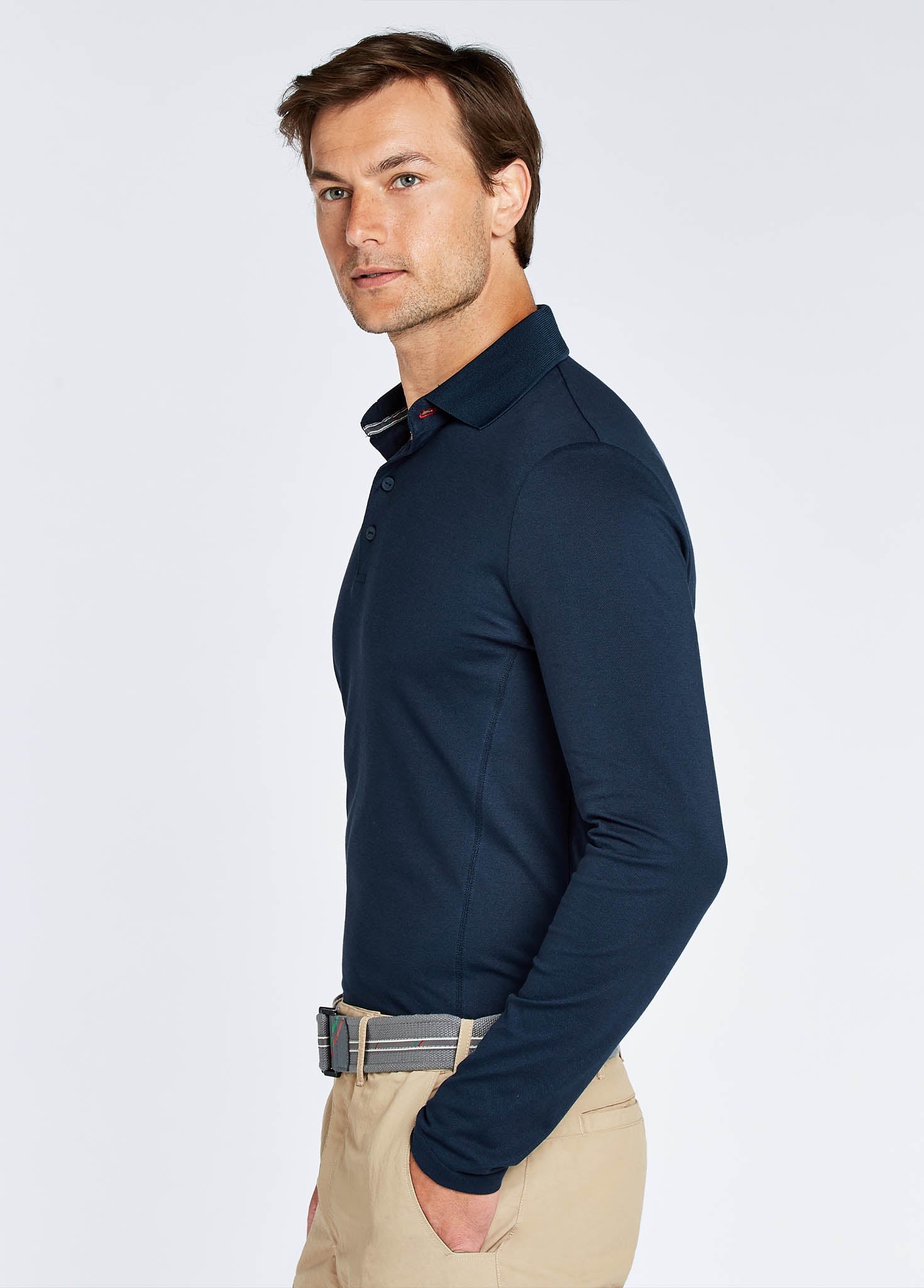 Dubarry Freshford Mens Long-sleeved Polo