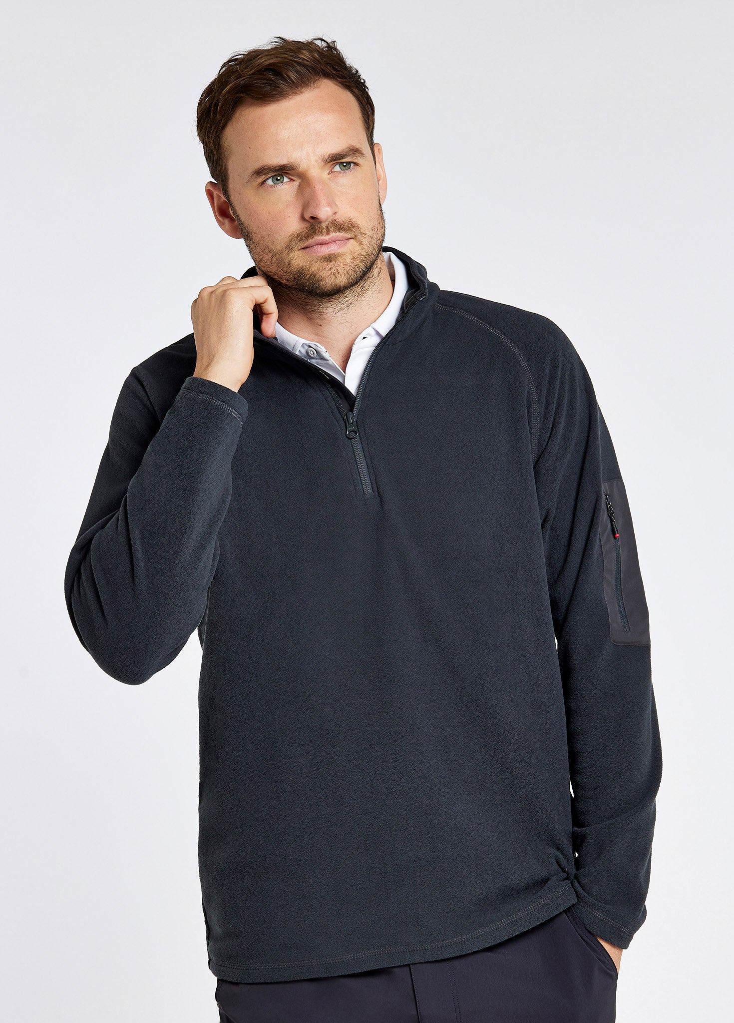 Dubarry Valencia Mens Quarter-zip Fleece
