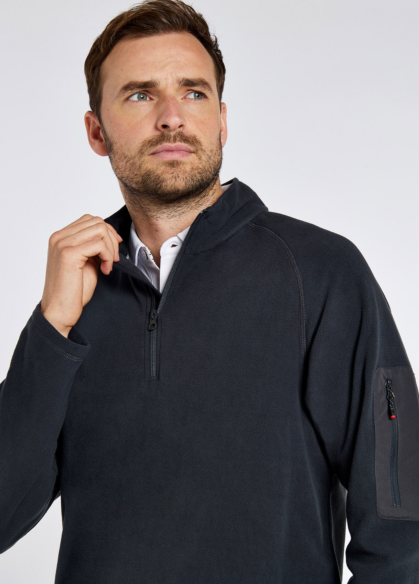 Dubarry Valencia Mens Quarter-zip Fleece