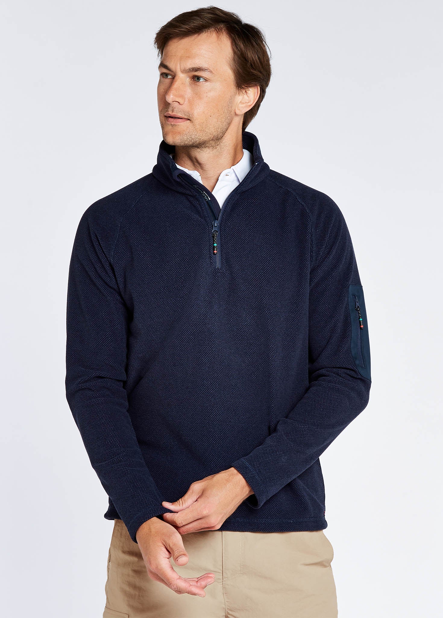 Dubarry Monaco Mens Quarter-zip Fleece
