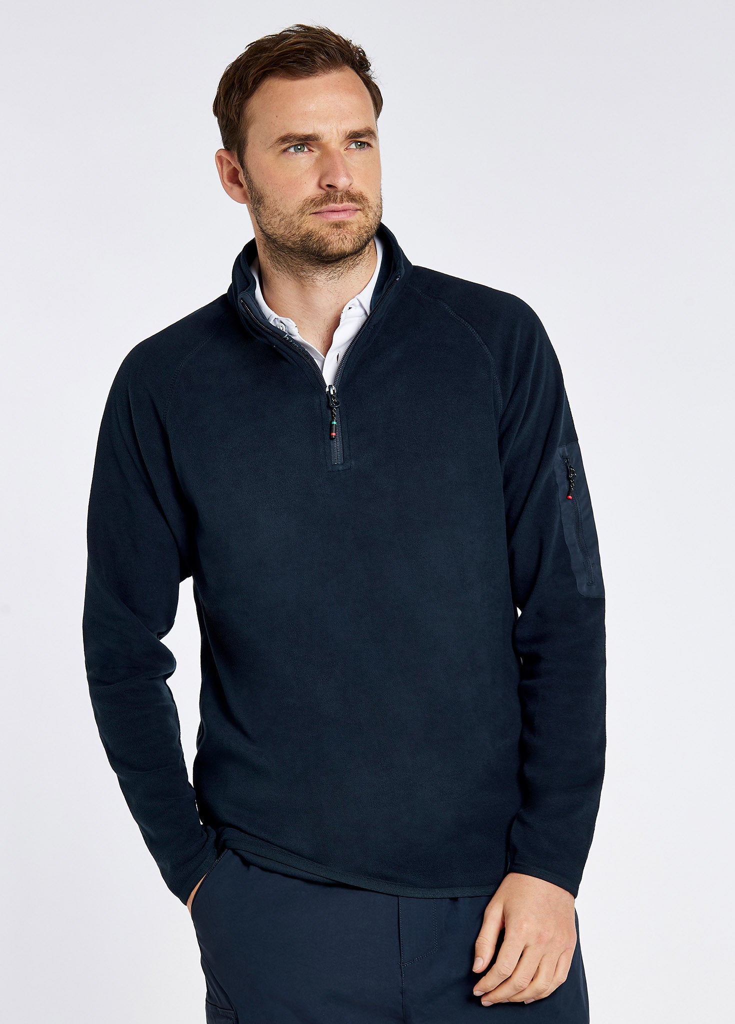 Dubarry Valencia Mens Quarter-zip Fleece
