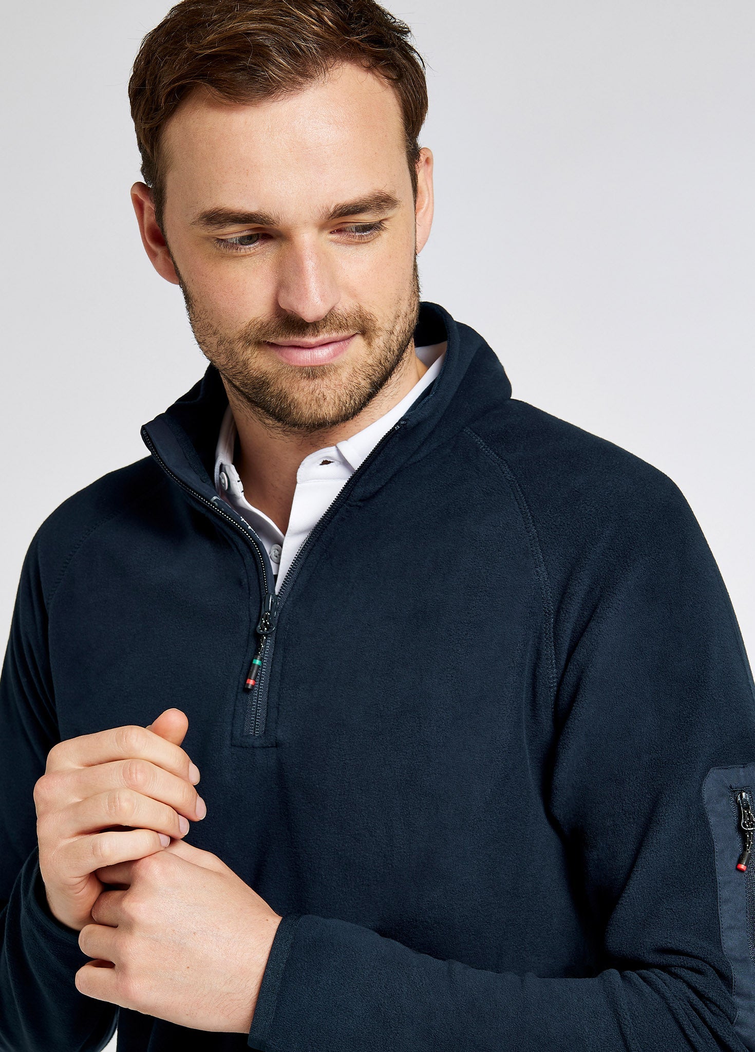 Dubarry Valencia Mens Quarter-zip Fleece