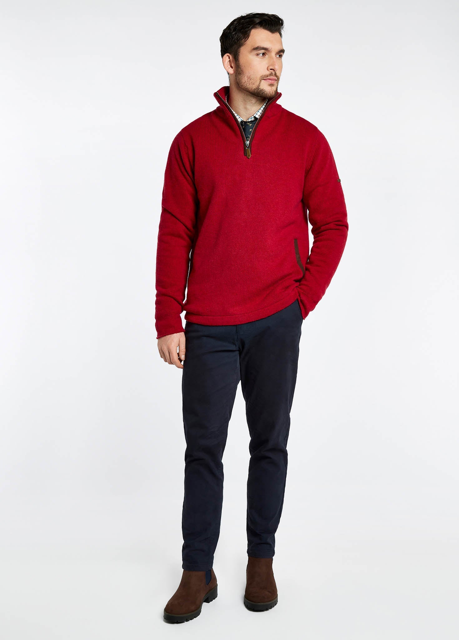 Dubarry Feeney Zip Neck Sweater