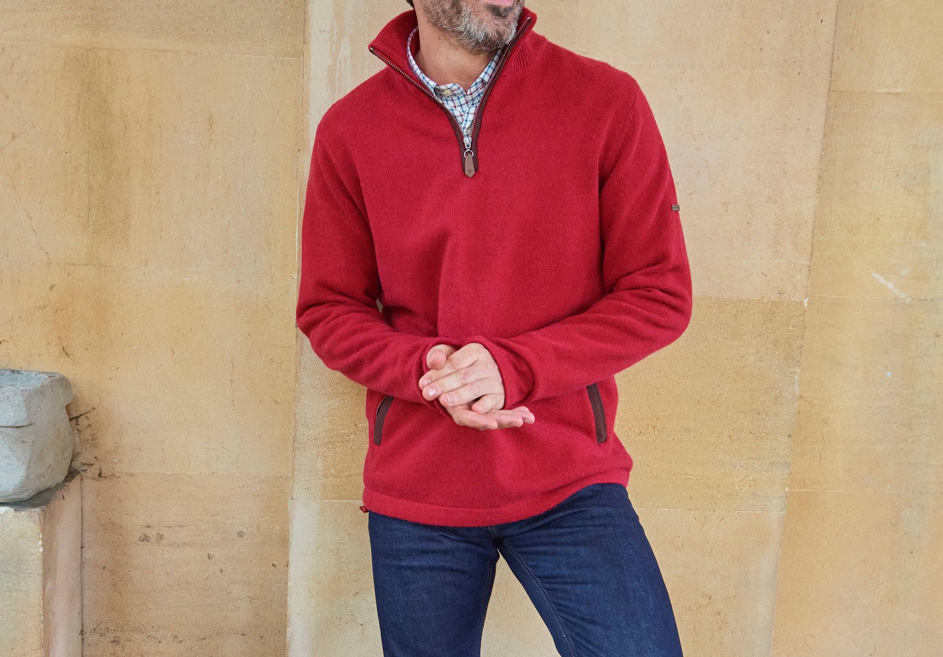 Dubarry Feeney Zip Neck Sweater