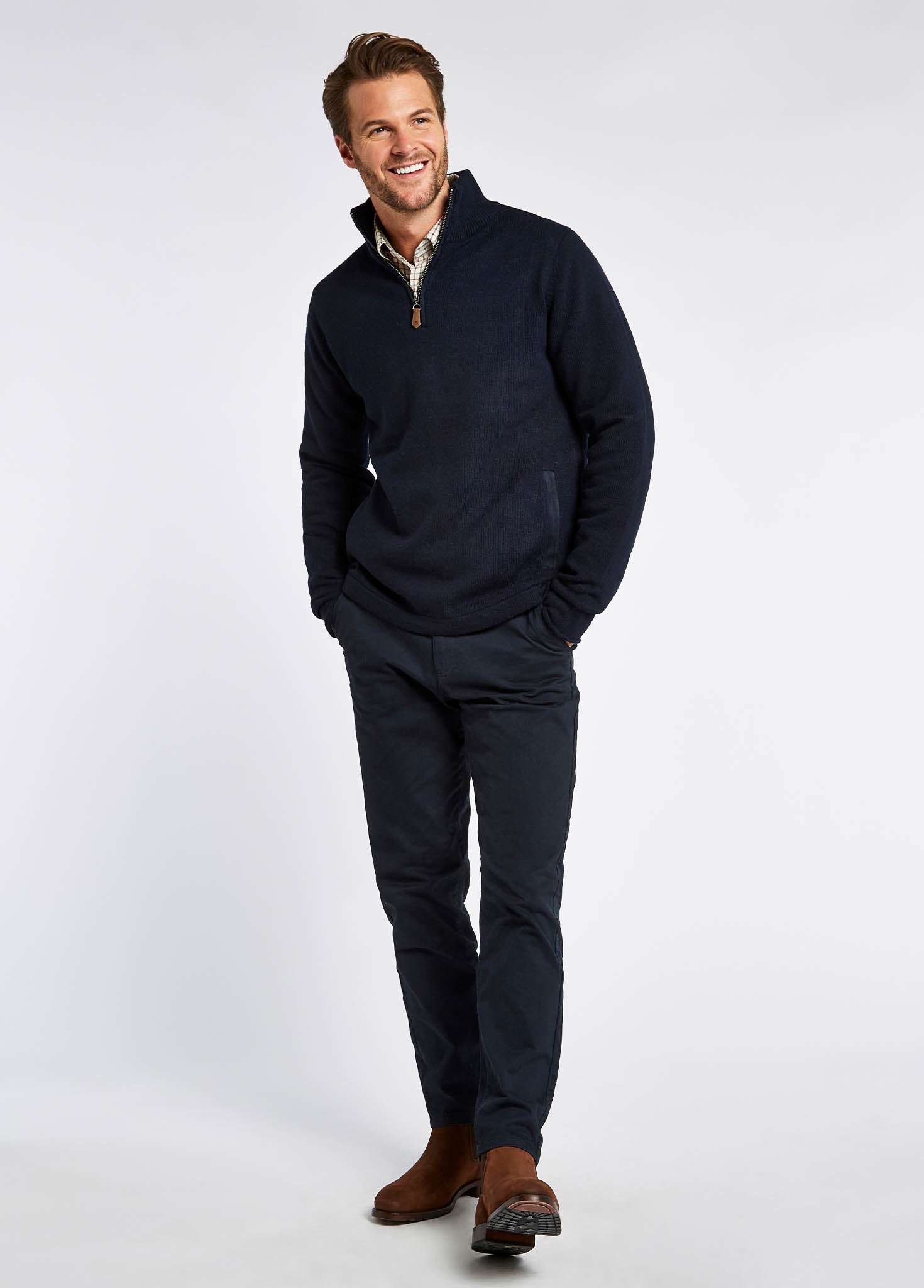 Dubarry Feeney Zip Neck Sweater