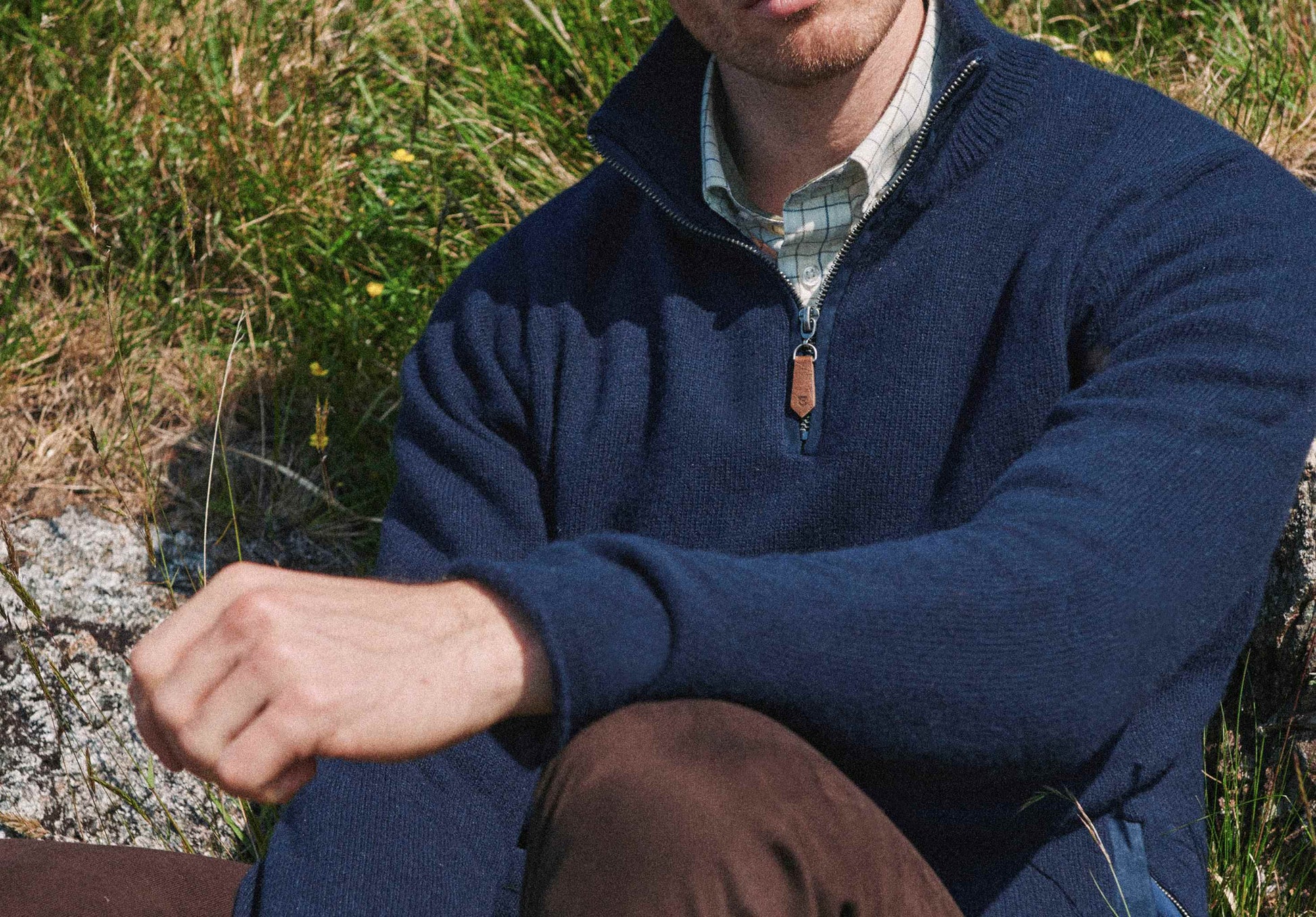 Dubarry Feeney Zip Neck Sweater