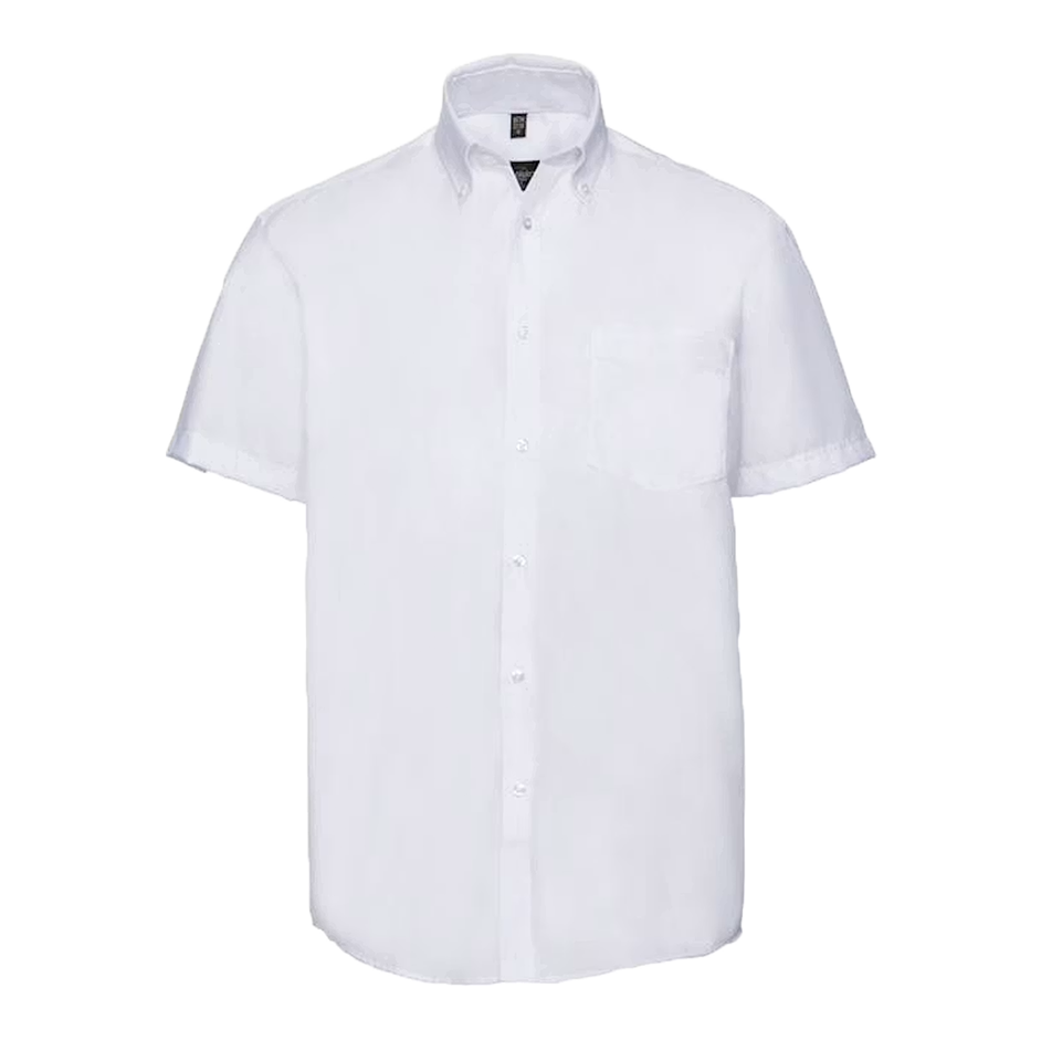 Men Russell Non-Iron Short Sleeve Shirt