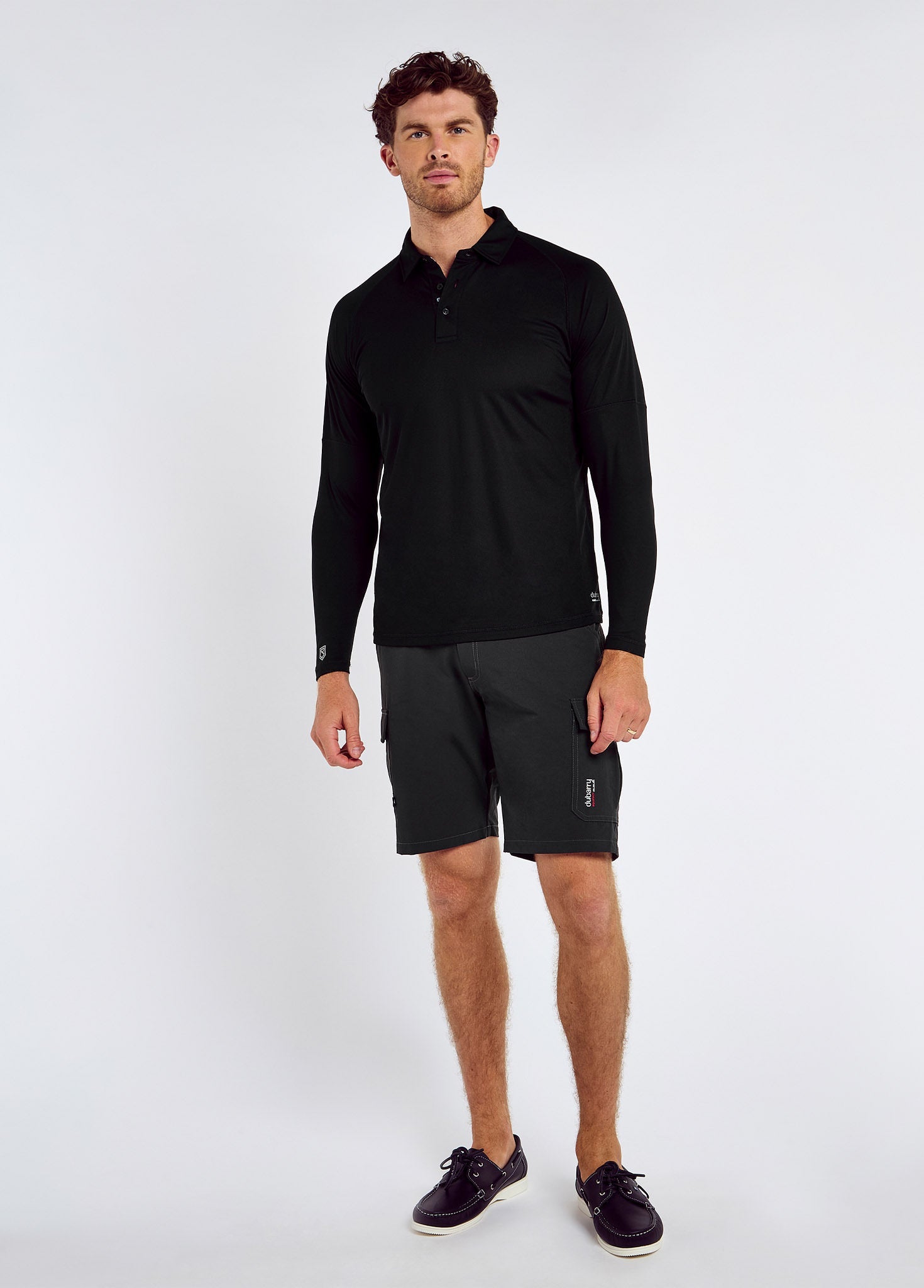 Dubarry Piraeus Men's Long Sleeve Technical Polo