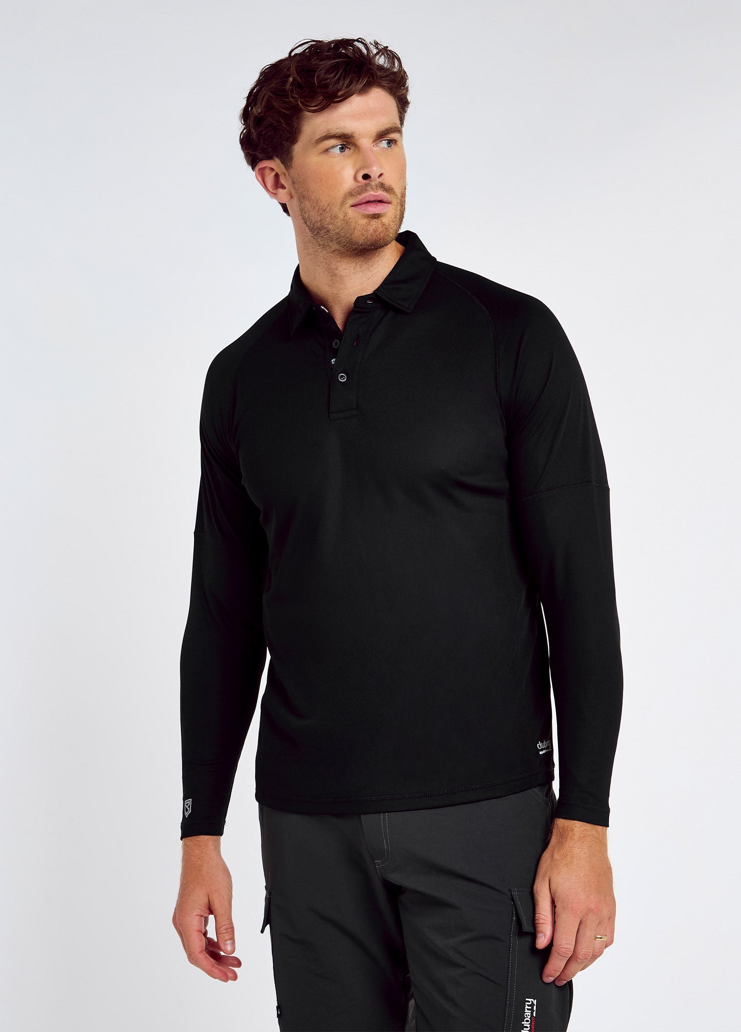 Dubarry Piraeus Men's Long Sleeve Technical Polo
