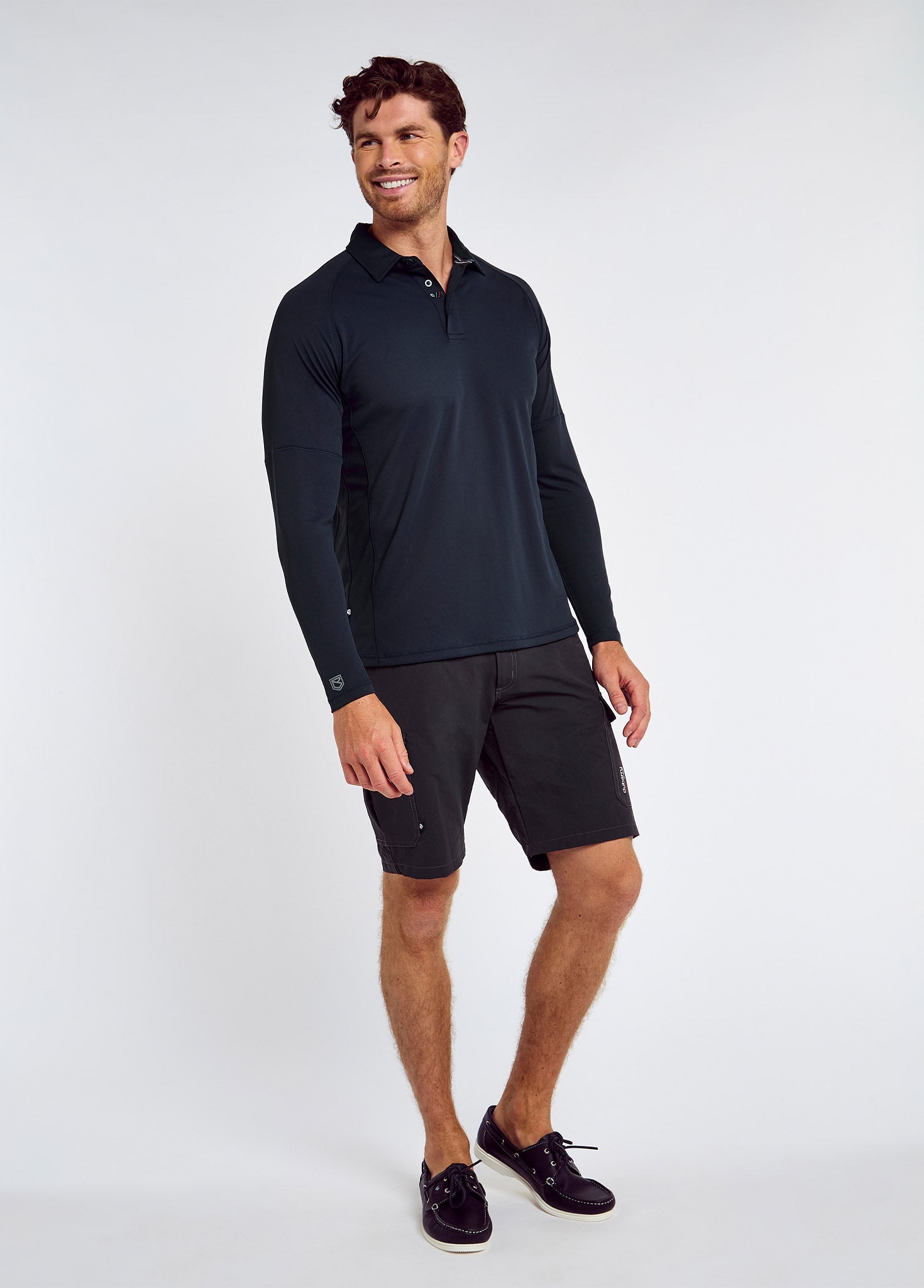 Dubarry Piraeus Men's Long Sleeve Technical Polo
