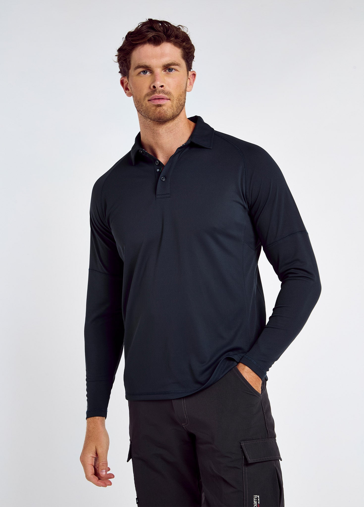 Dubarry Piraeus Men's Long Sleeve Technical Polo