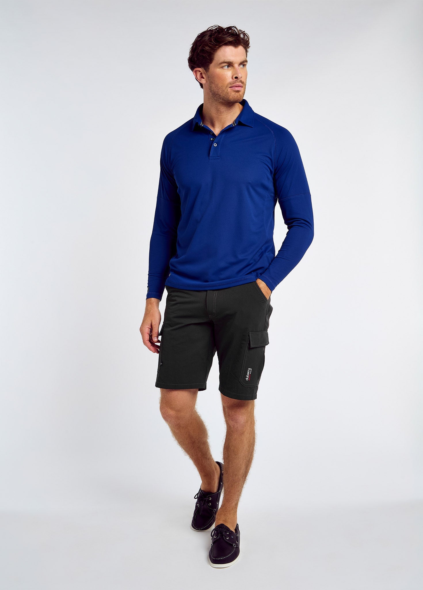 Dubarry Piraeus Men's Long Sleeve Technical Polo