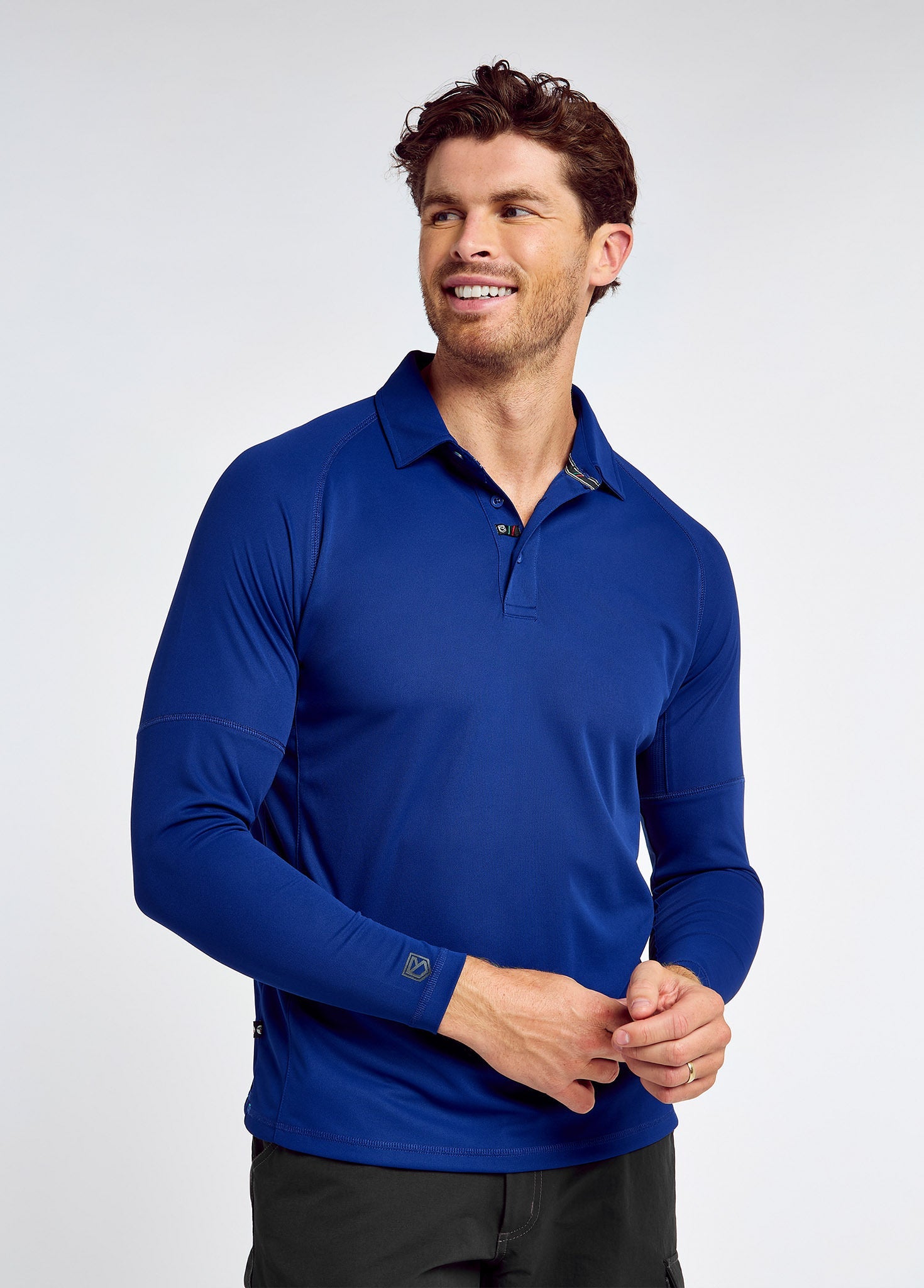 Dubarry Piraeus Men's Long Sleeve Technical Polo
