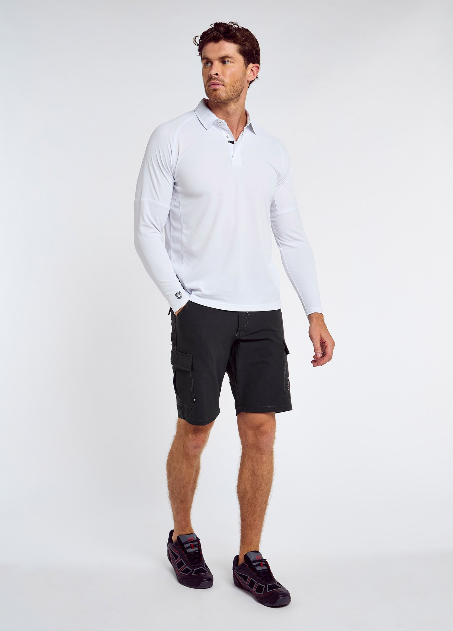 Dubarry Piraeus Men's Long Sleeve Technical Polo