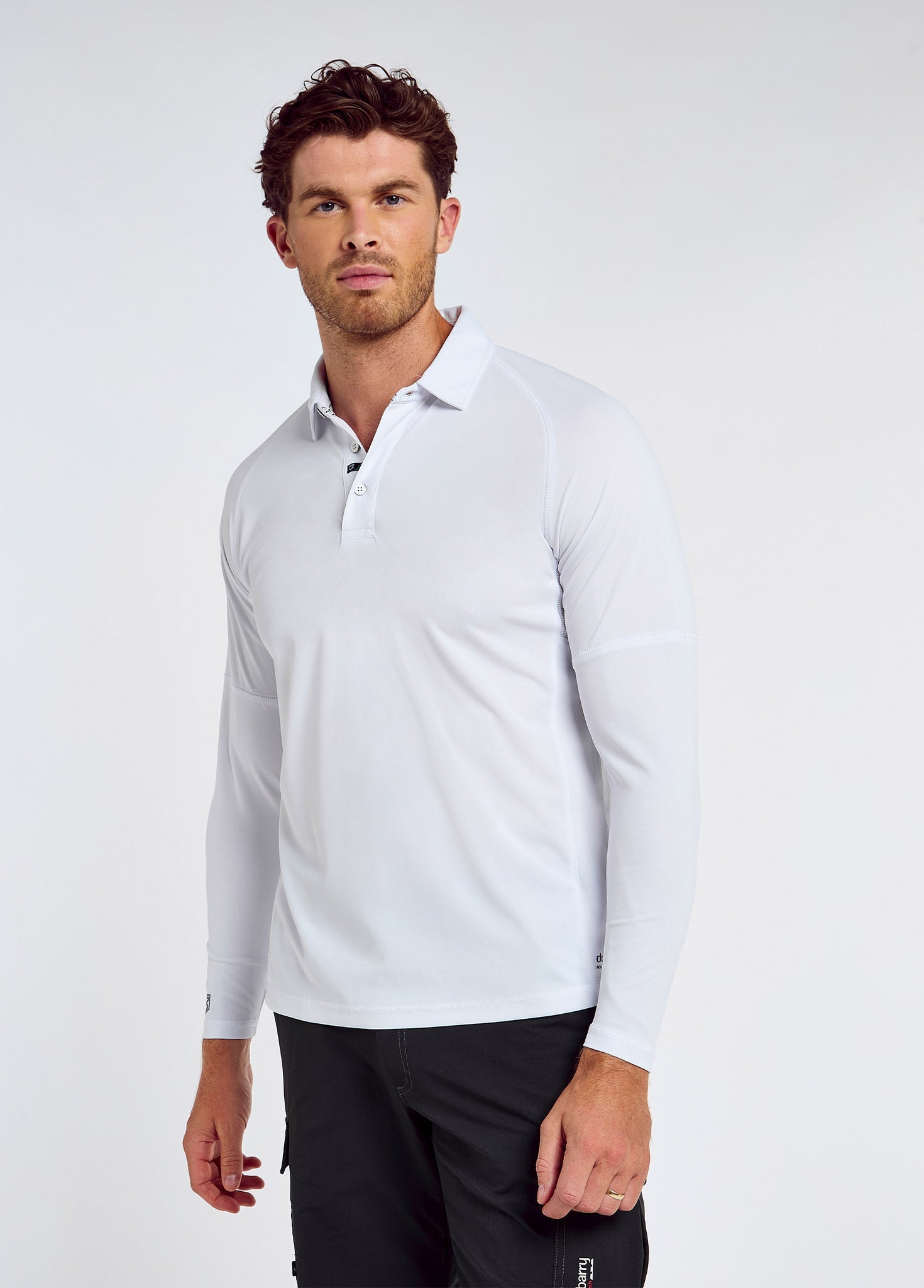 Dubarry Piraeus Men's Long Sleeve Technical Polo